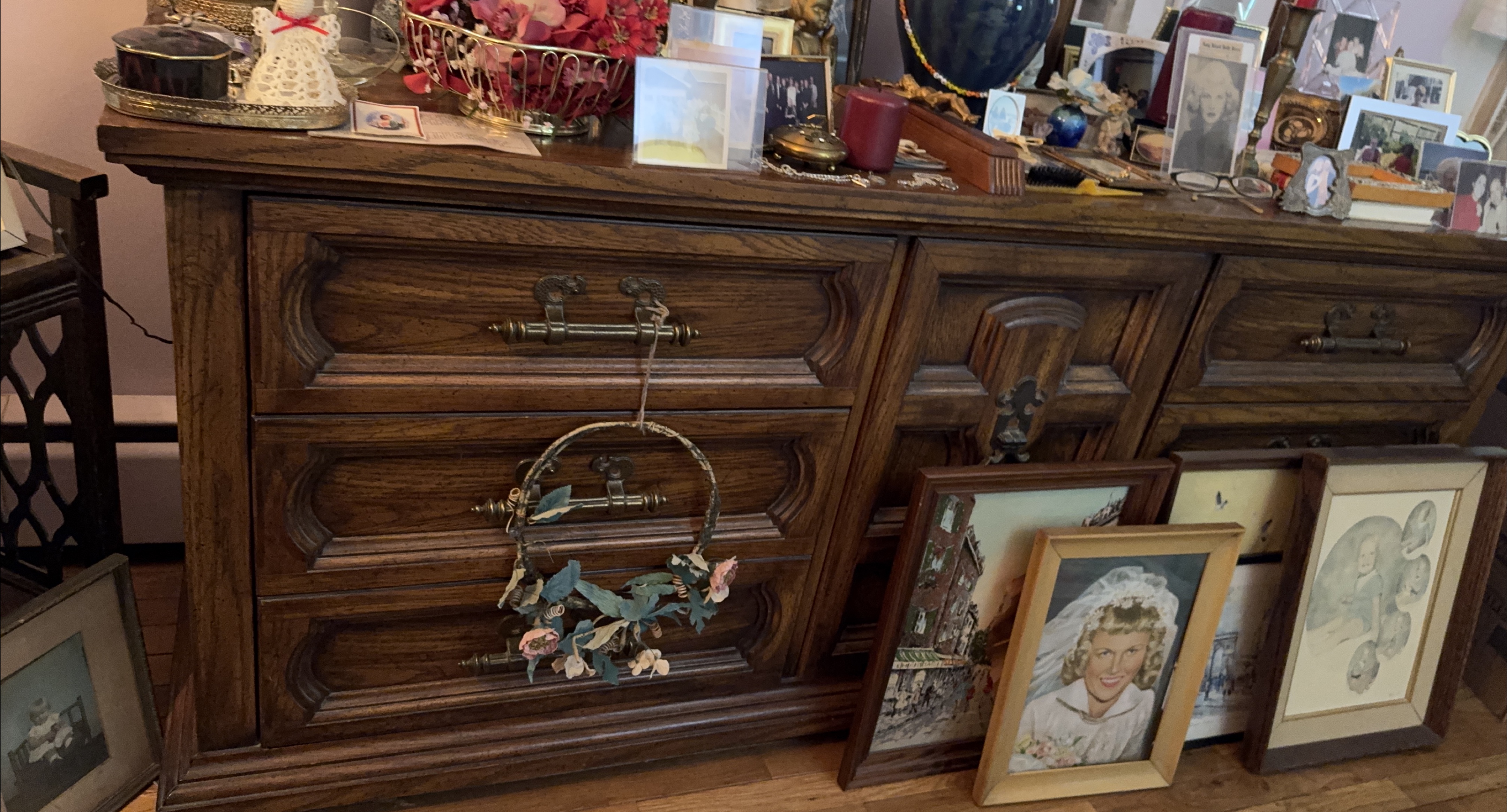 Vintage Wooden Dresser thumbnail