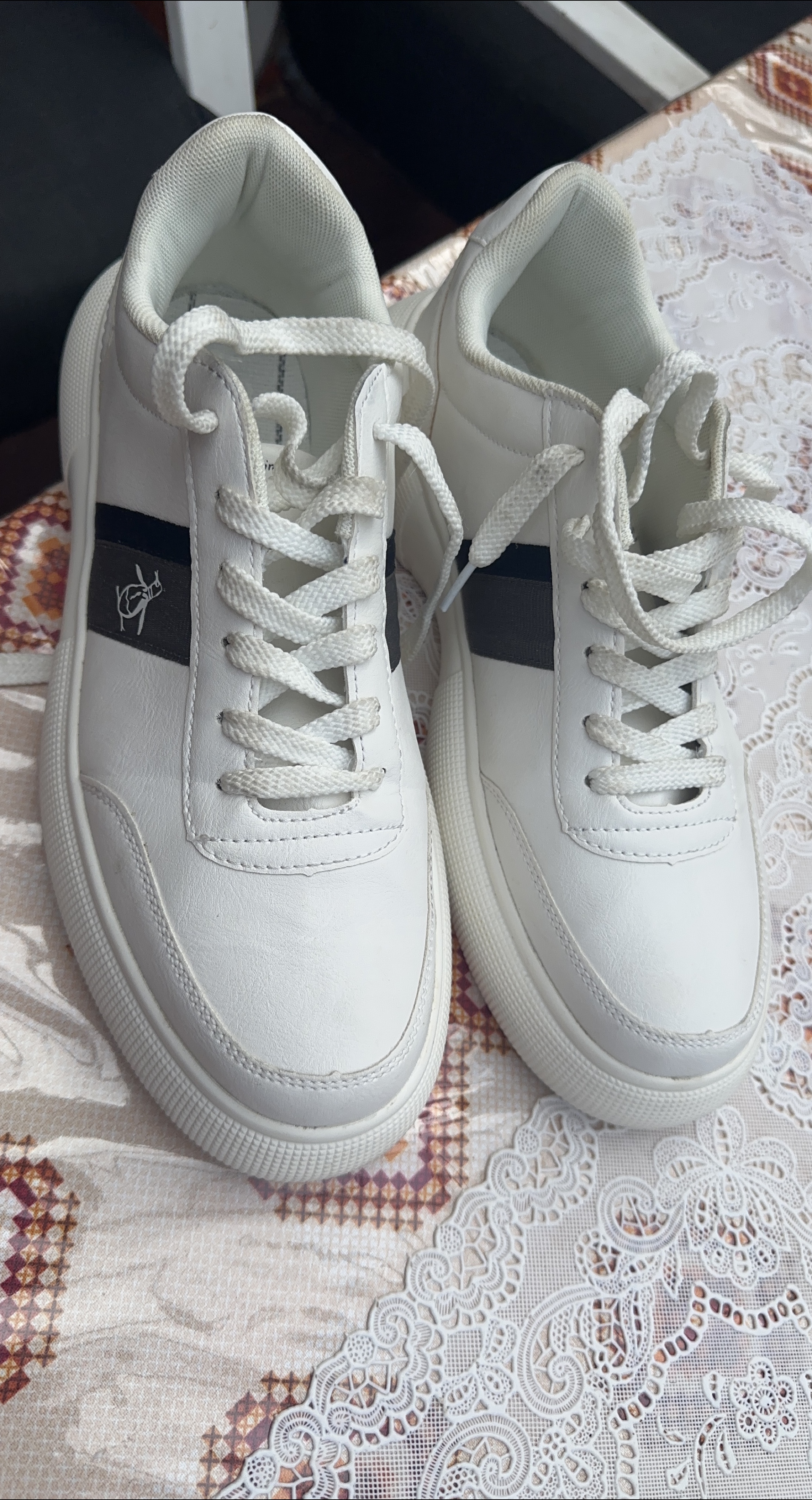 Penguin White Sneakers