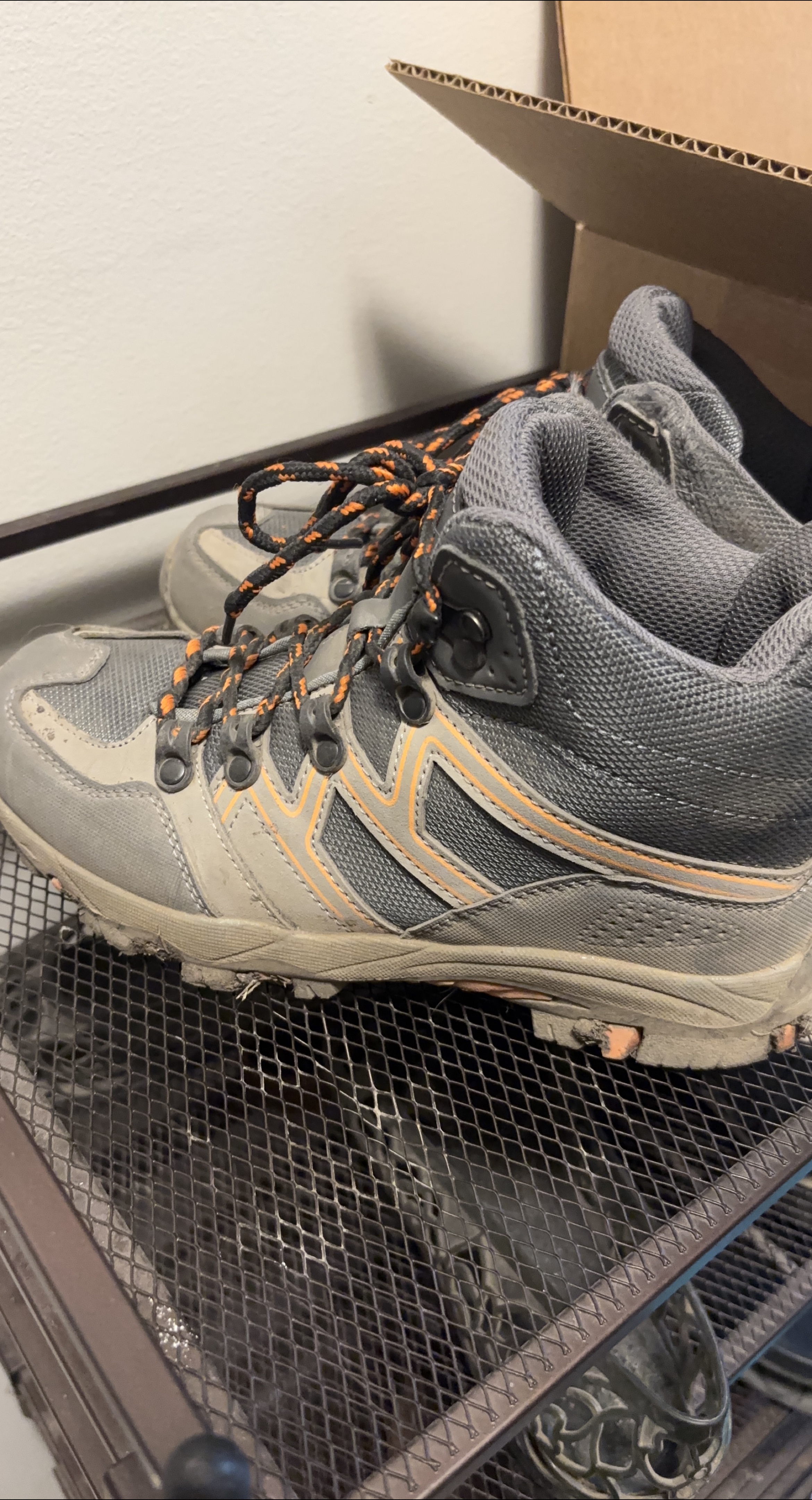 Grey Hiking Boots thumbnail