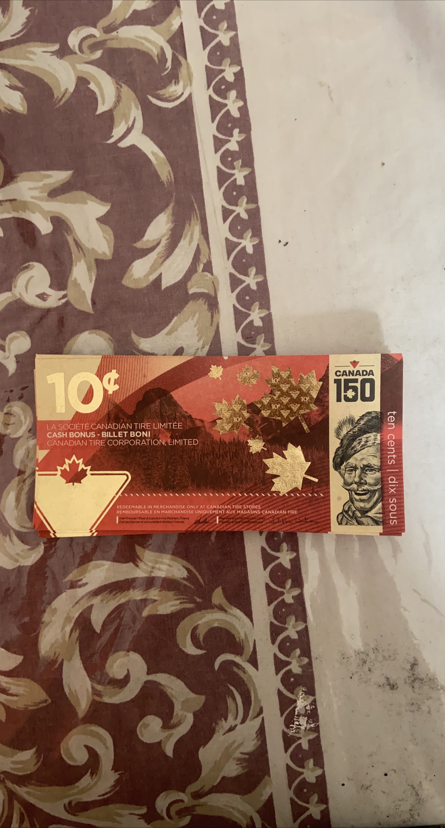 Canadian Tire 10¢ Cash Bonus collection item thumbnail