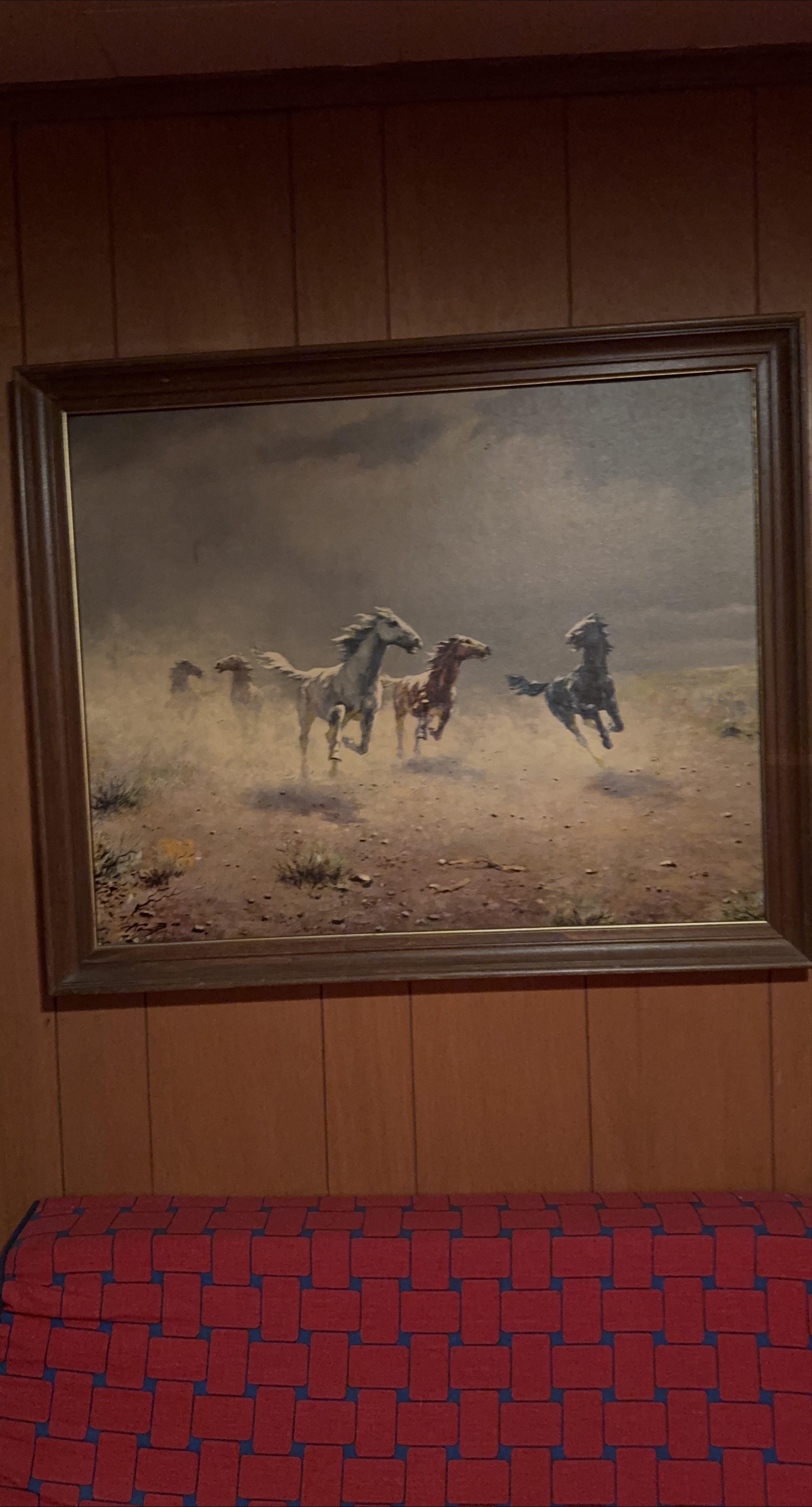 Framed horse art thumbnail