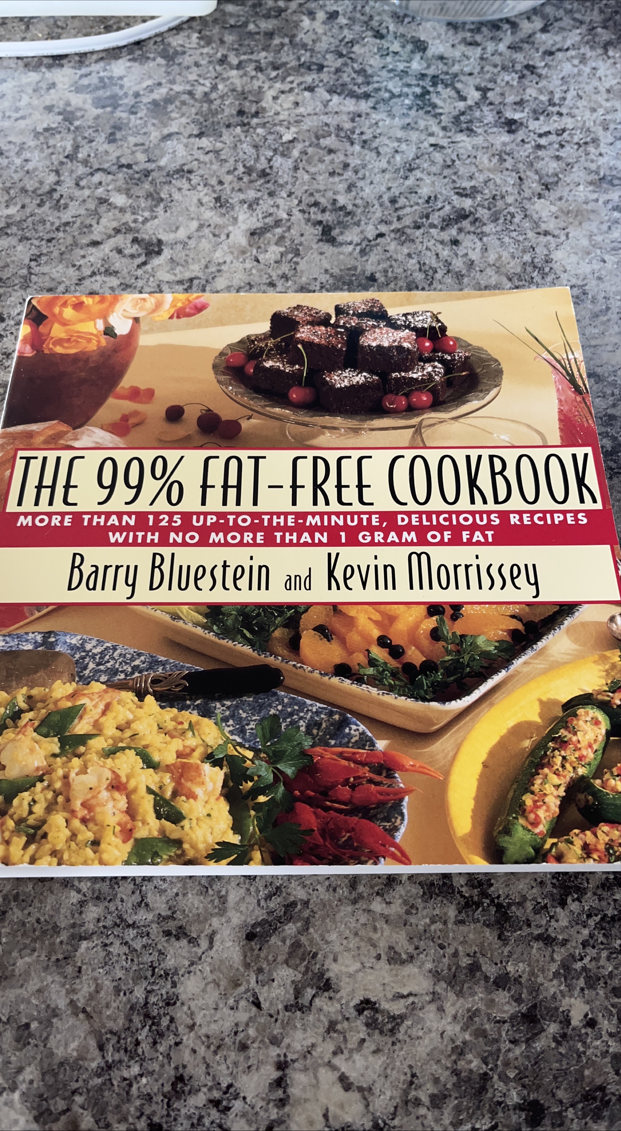 The 99% Fat-Free Cookbook by Bluestein & Morrissey