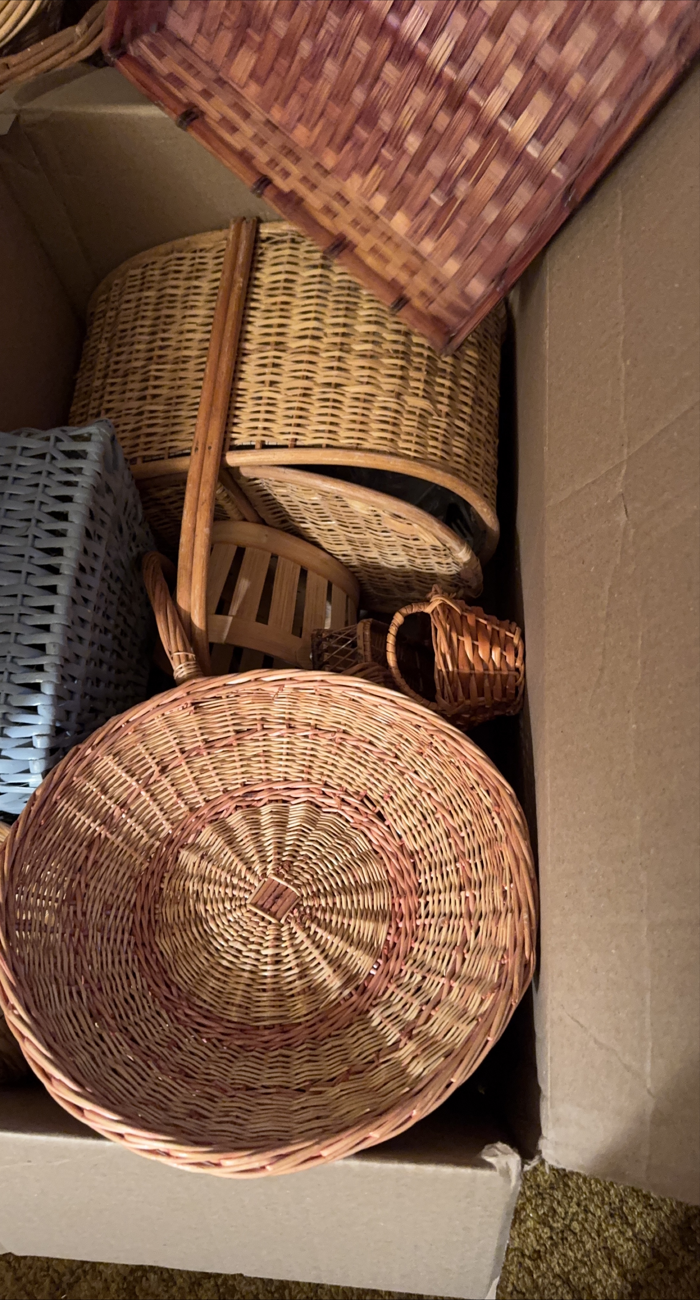 Assorted Wicker Baskets thumbnail