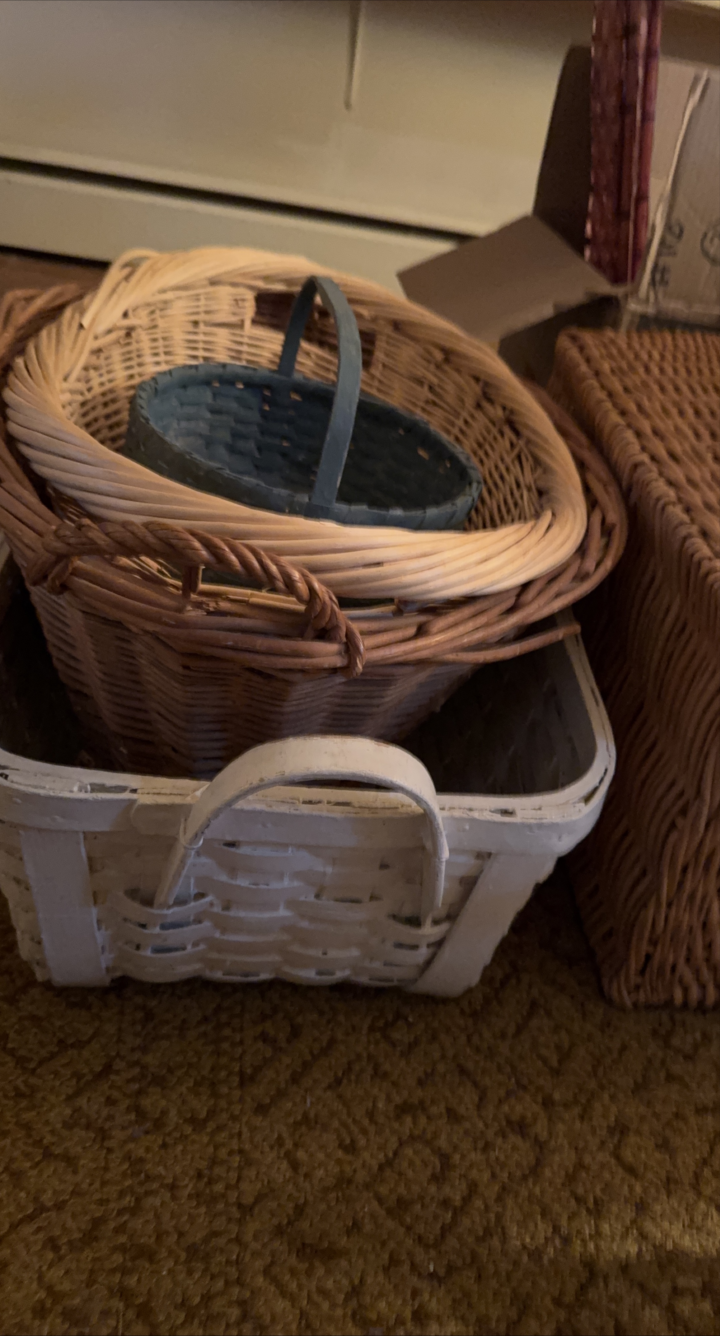 Assorted Wicker Baskets thumbnail