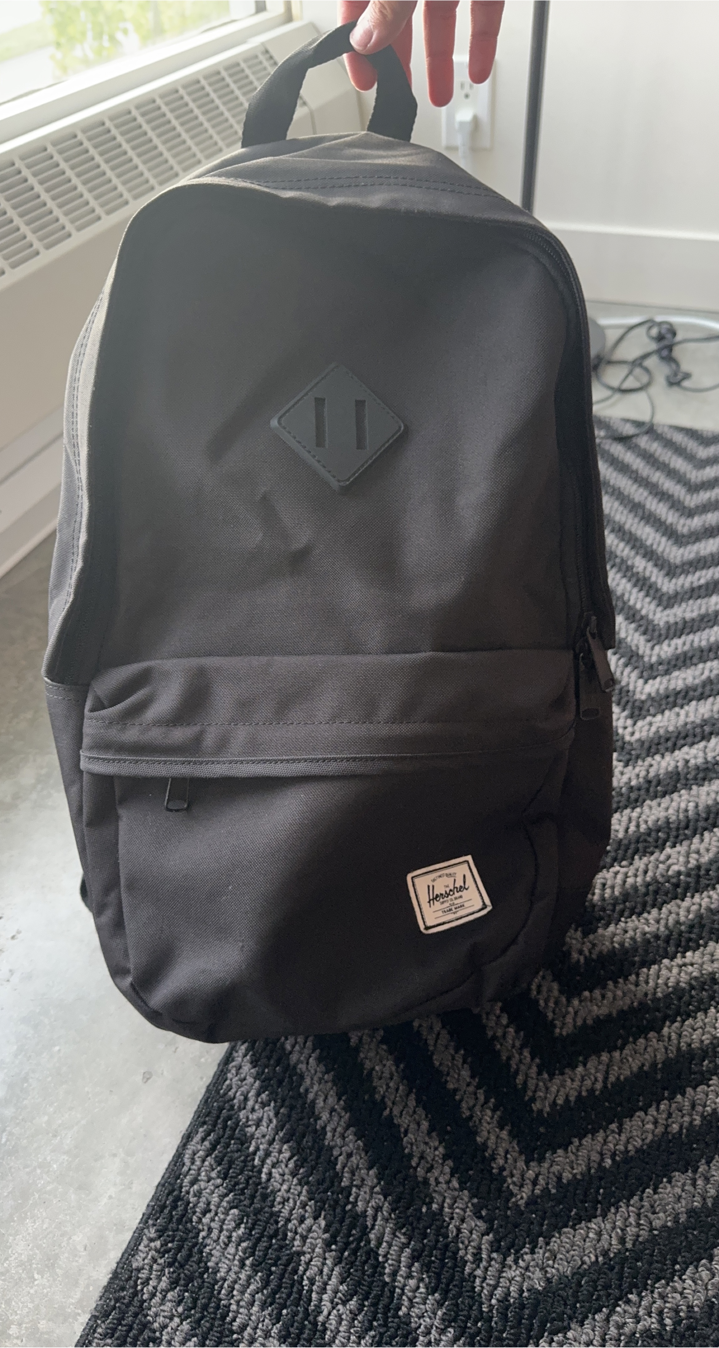 Herschel Black Backpack thumbnail