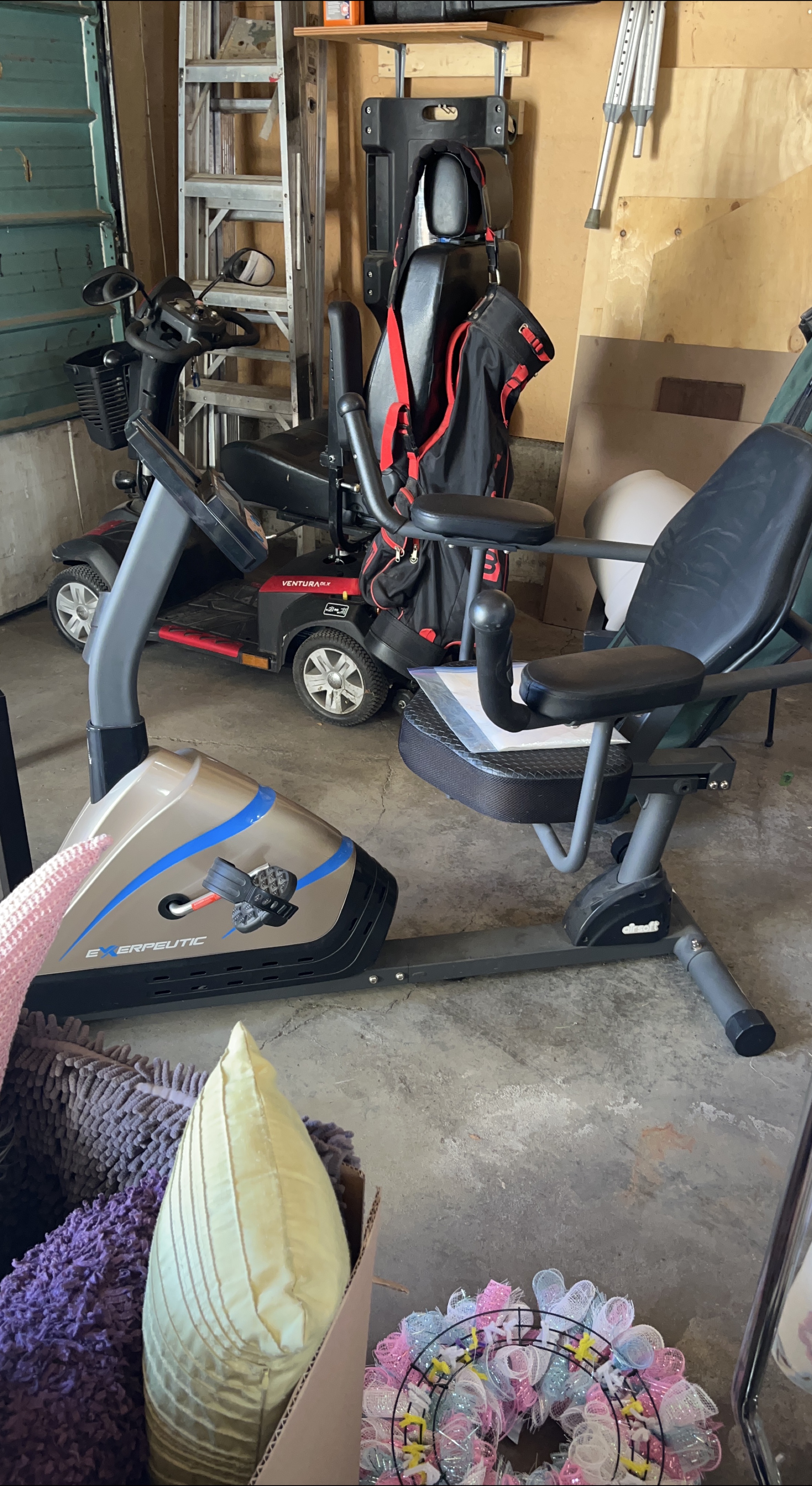 Exerpeutic Recumbent Exercise Bike thumbnail