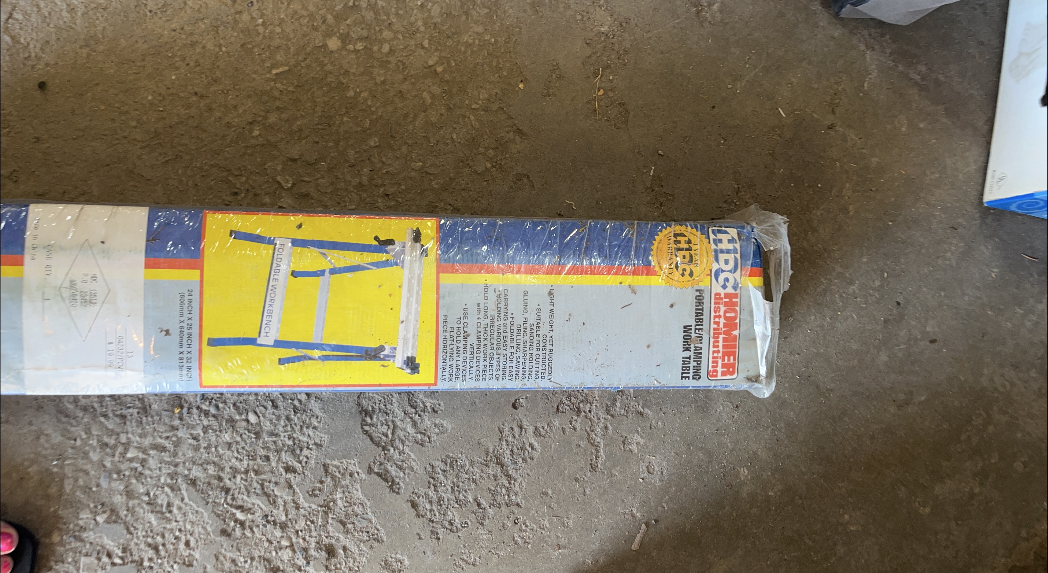 HDG Homier Portable Clamping Work Table thumbnail