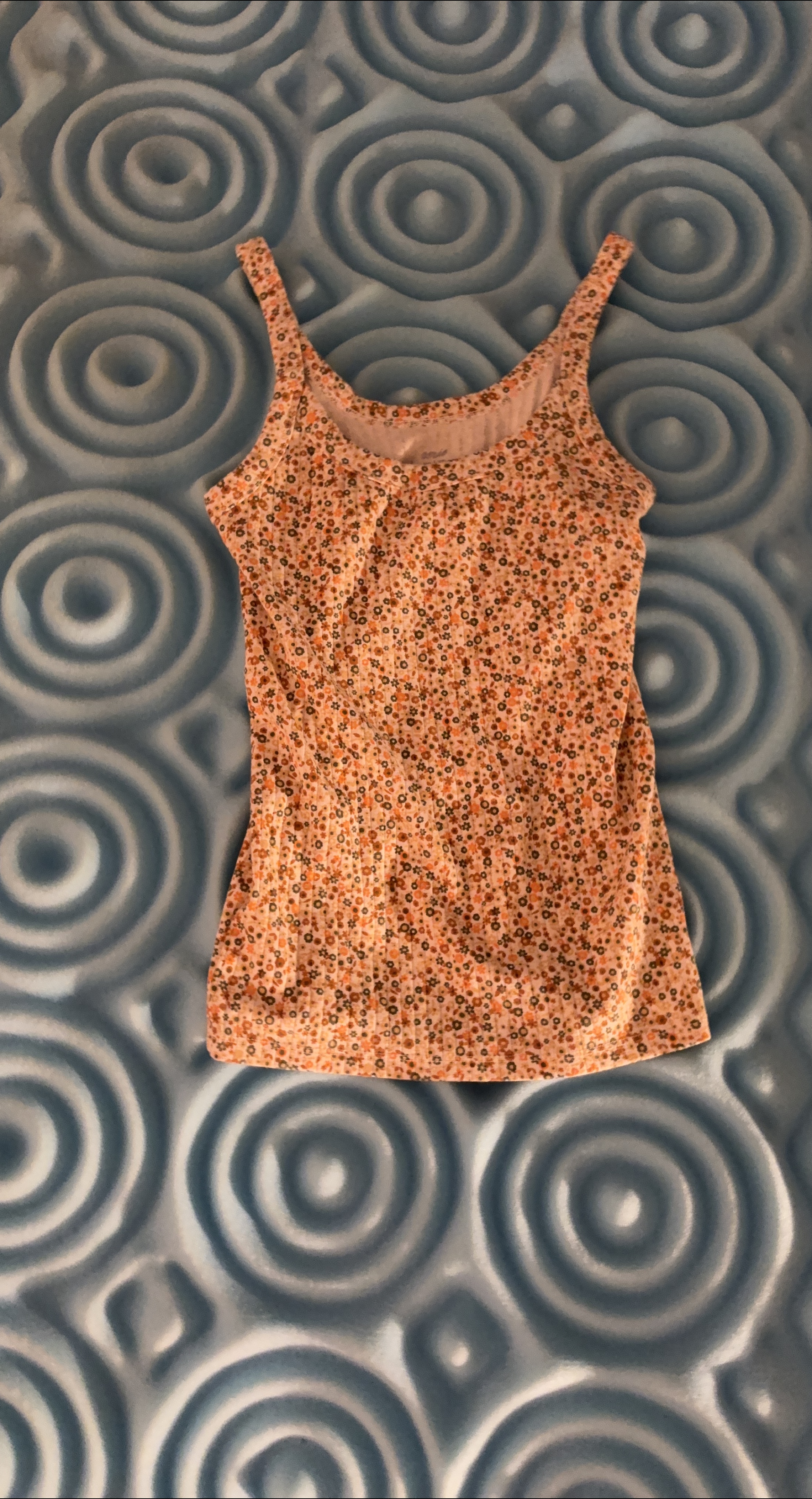 Floral Tank Top - Size Small thumbnail