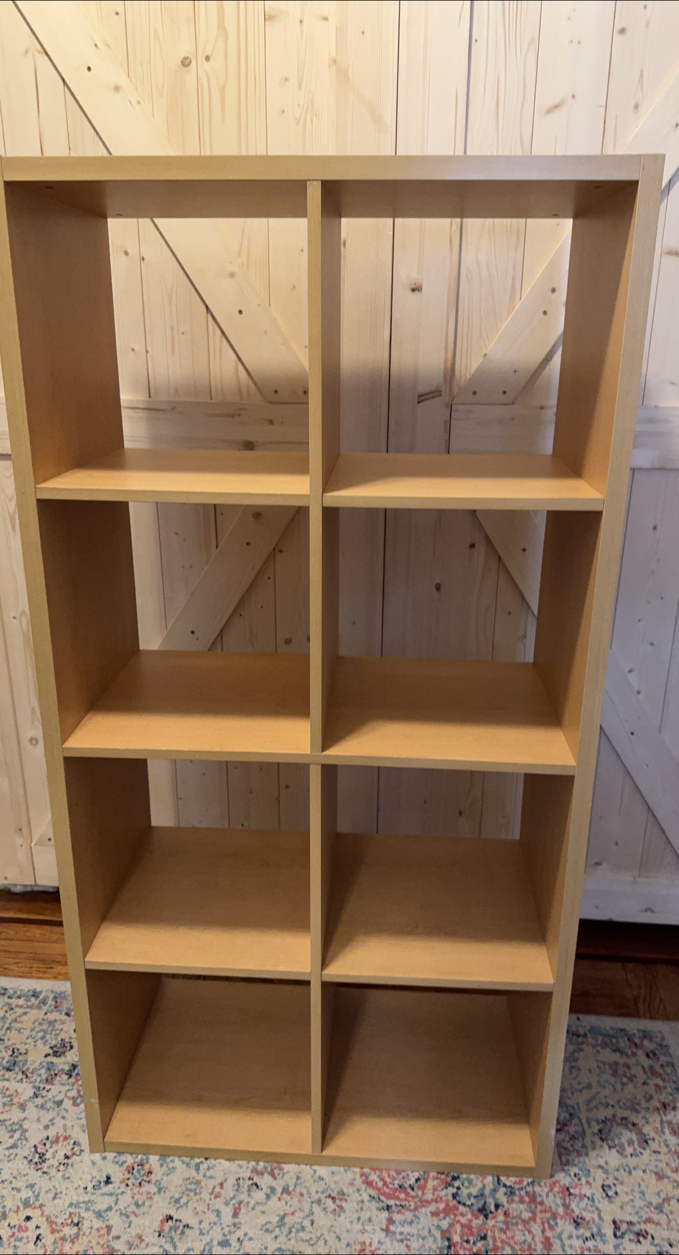 IKEA Kallax Shelf Unit - Light Brown thumbnail