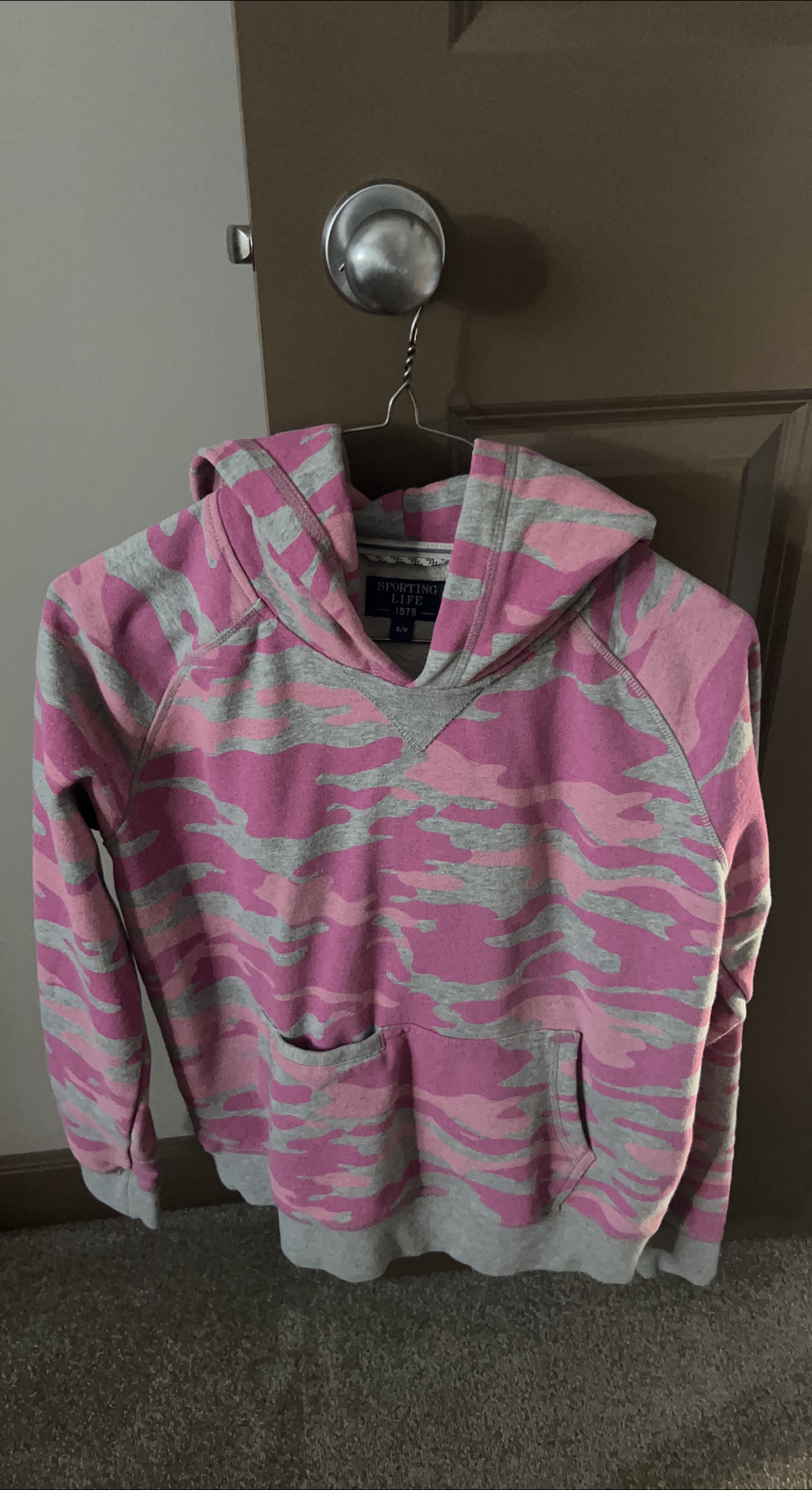 Sporting Life Pink Camo Hoodie - Size S/P