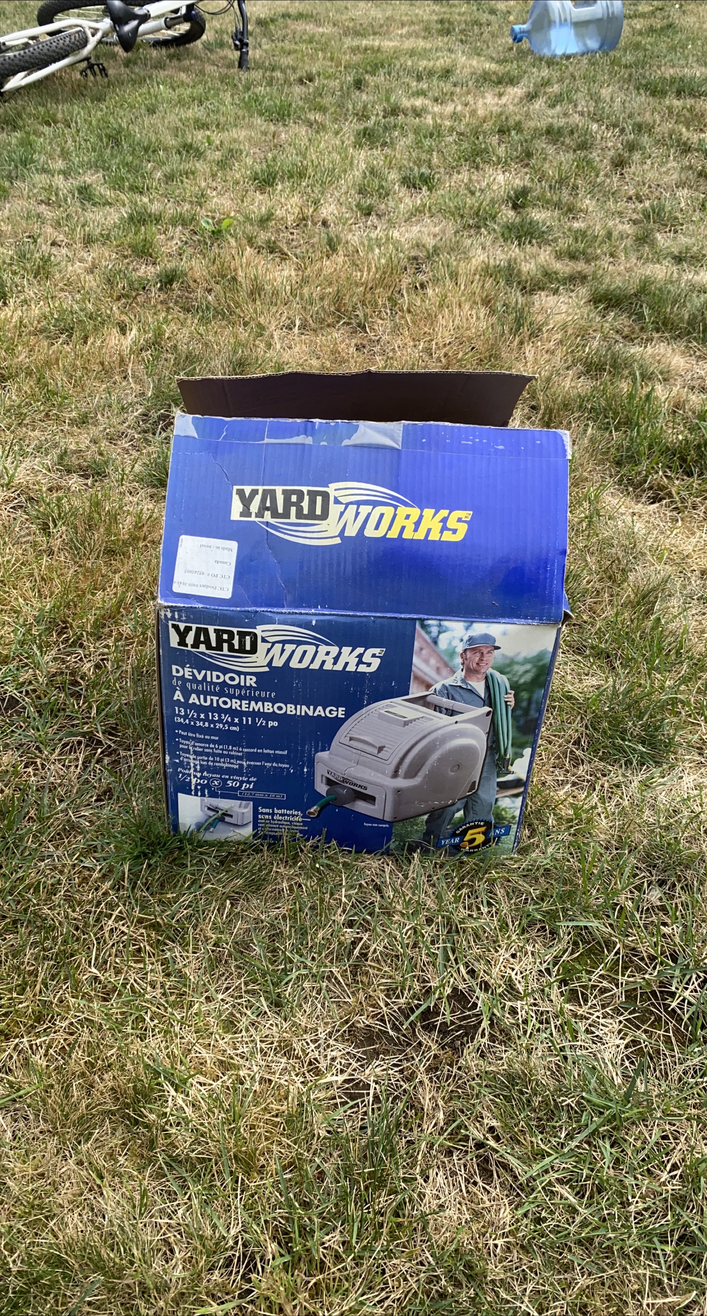 Yardworks Hose Reel - Auto Rewind thumbnail