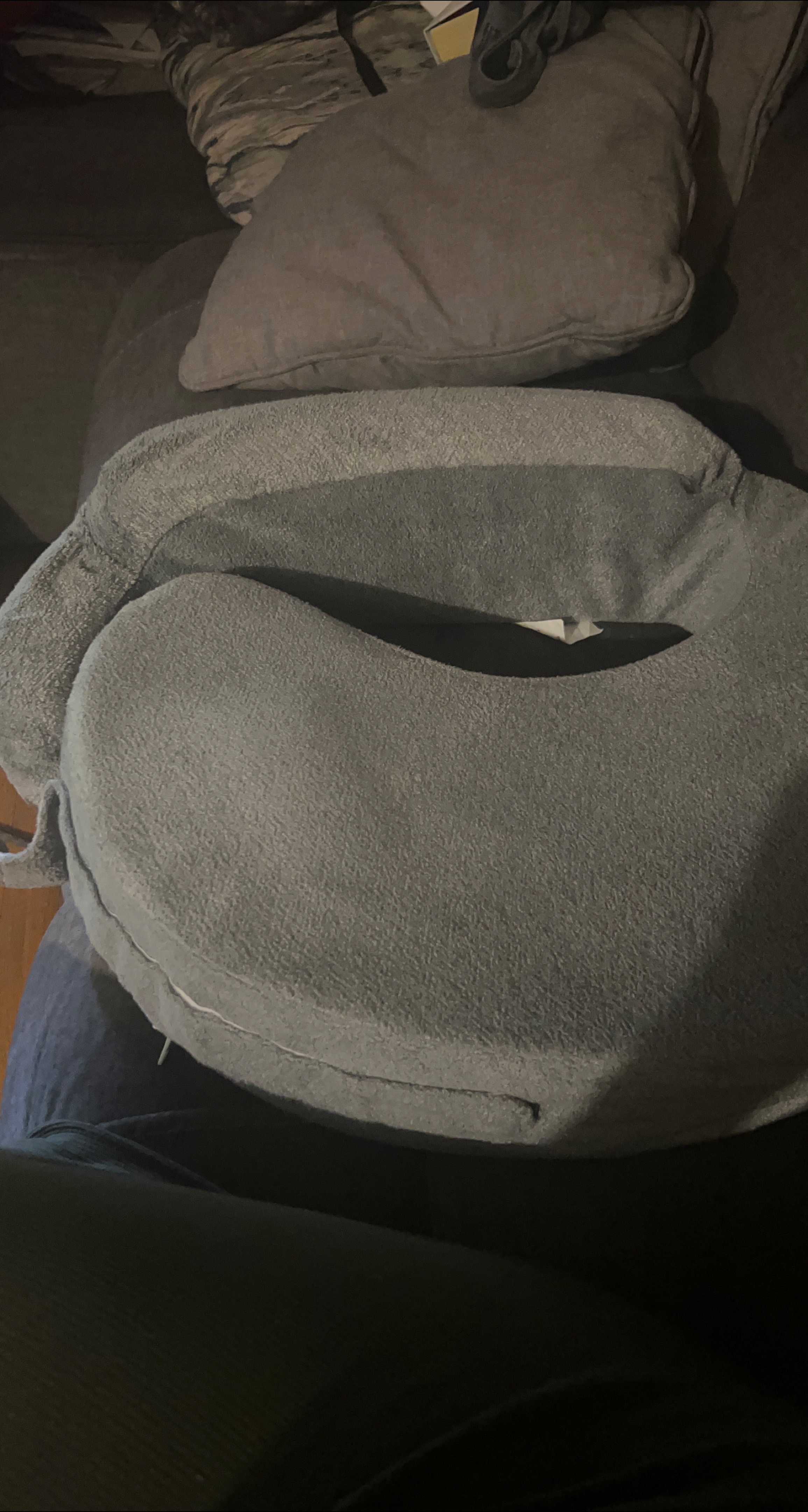 Grey Breastfeeding Pillow