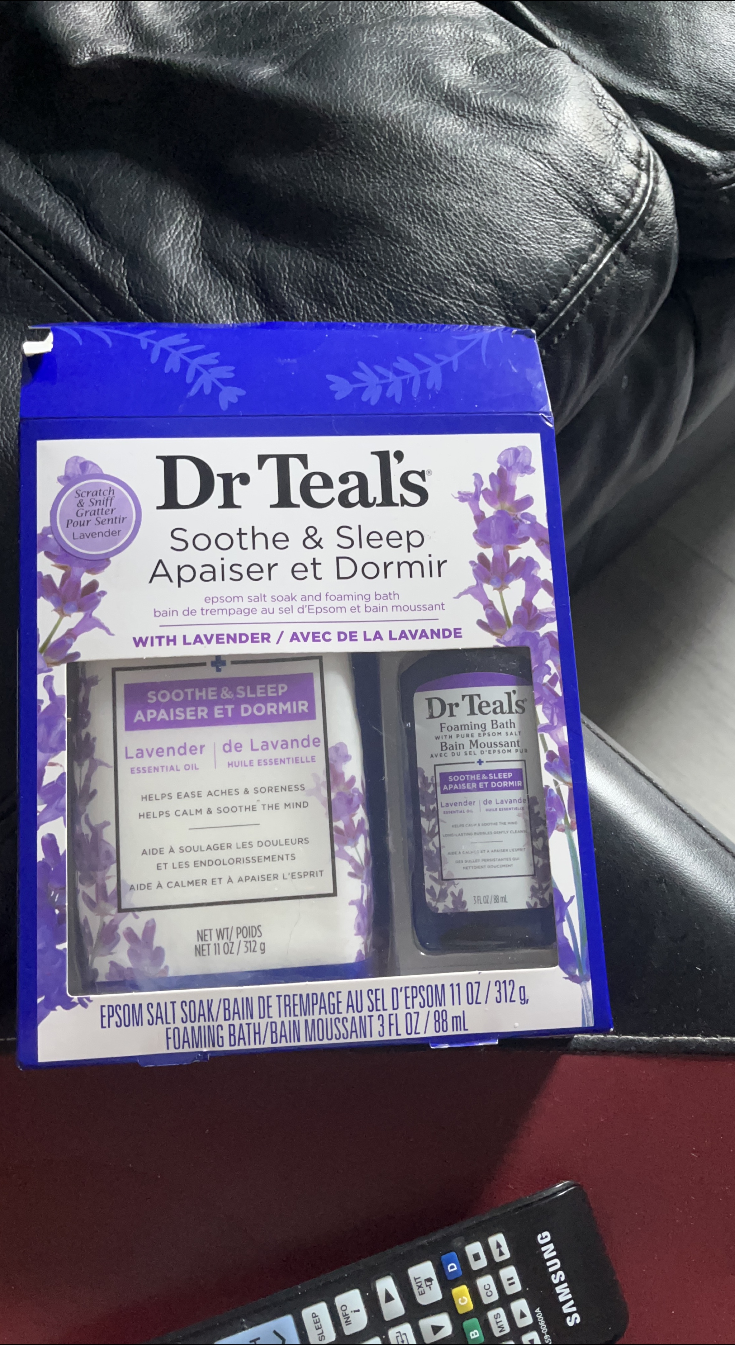Dr Teal's Soothe & Sleep Lavender Set