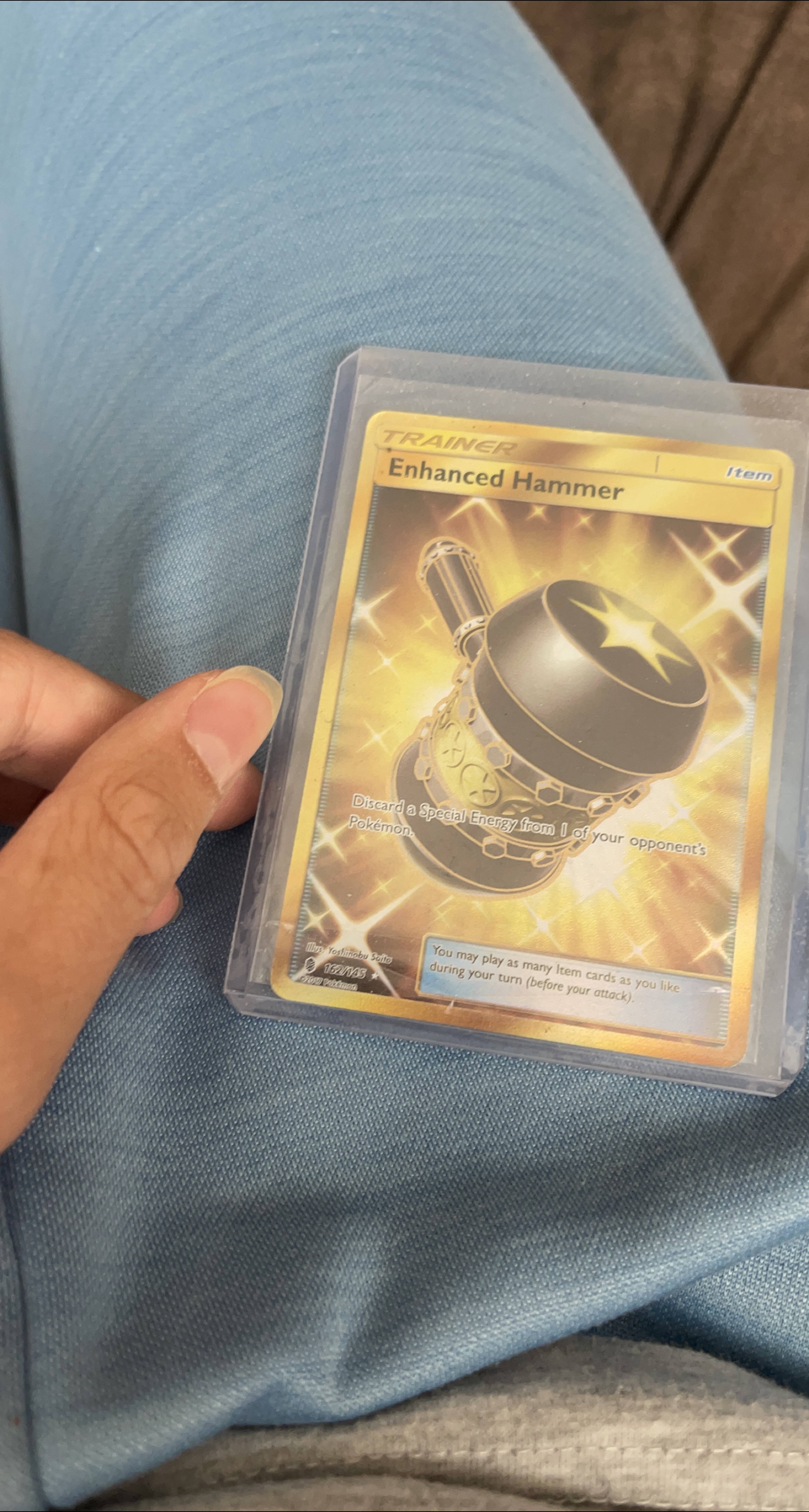 Pokemon Enhanced Hammer Trainer Card thumbnail