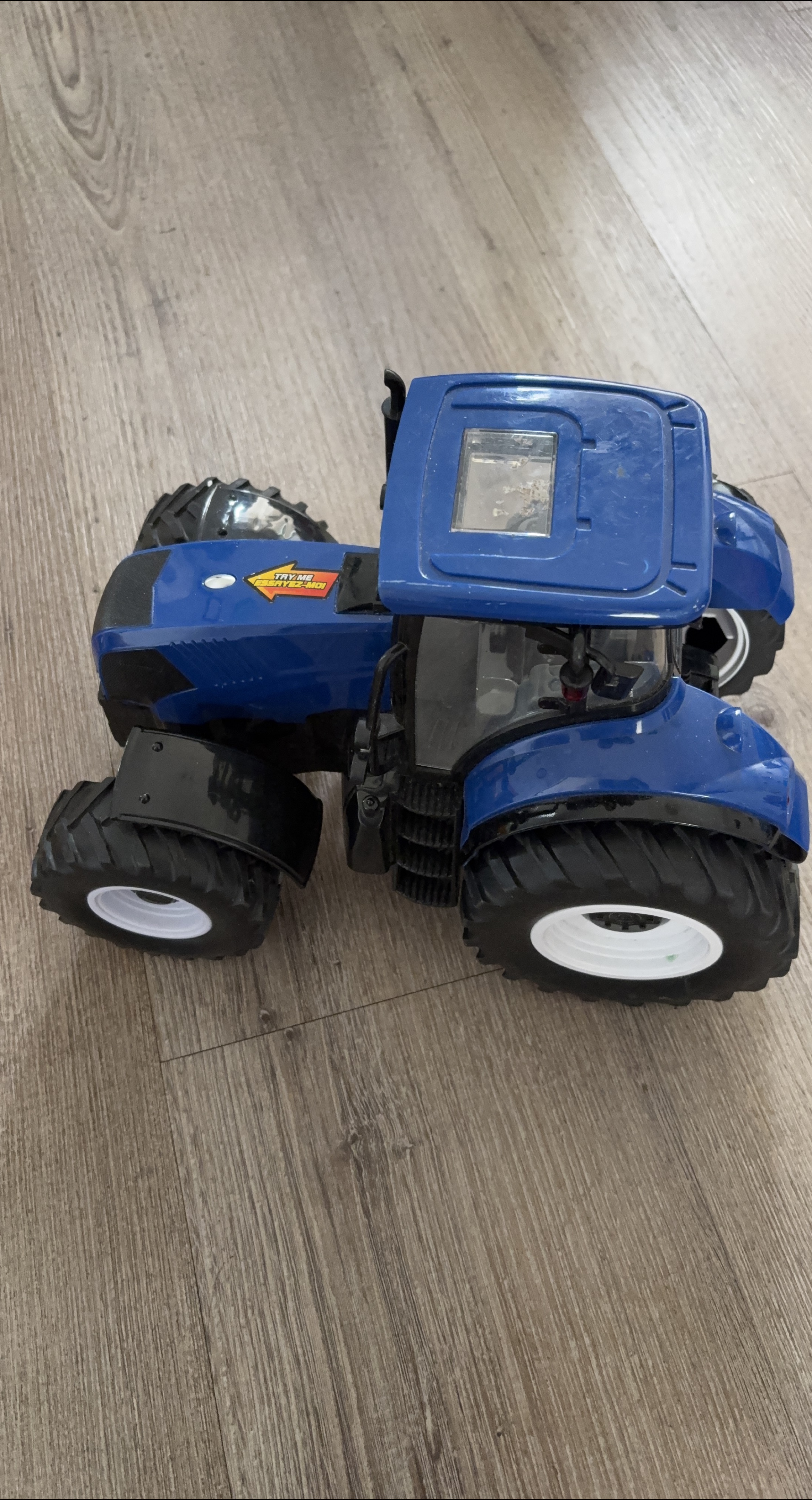Blue Toy Tractor thumbnail