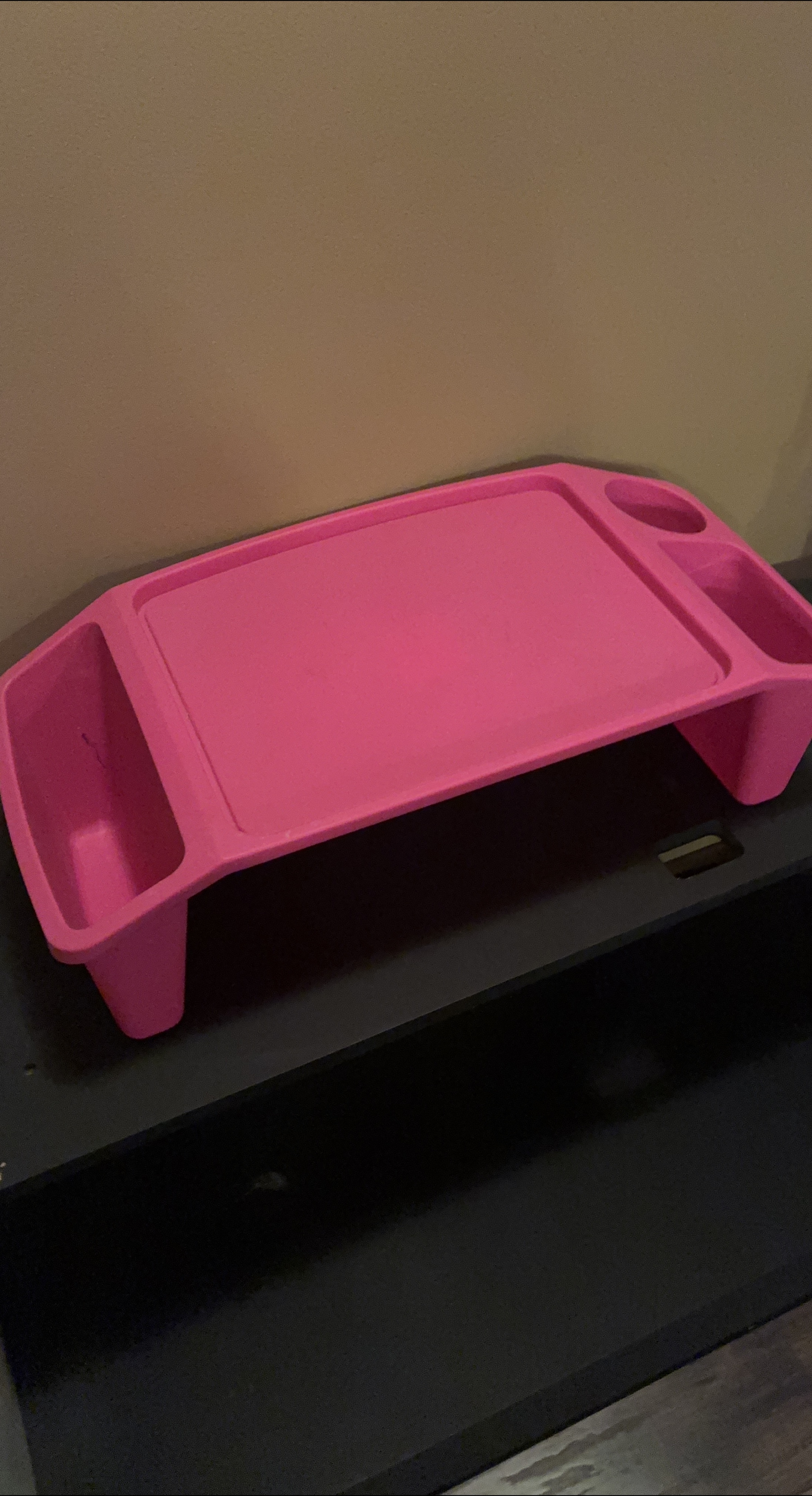 Pink Lap Desk with Storage thumbnail