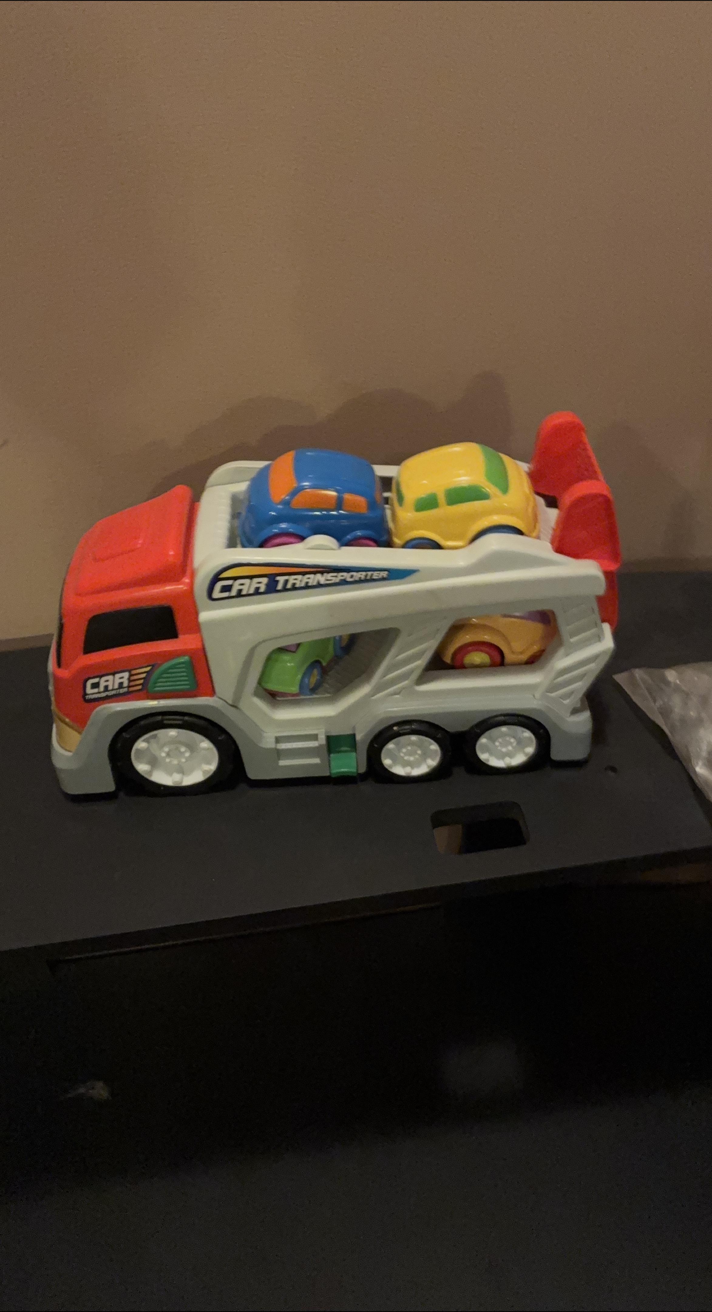 Toy Car Transporter Truck with Cars thumbnail