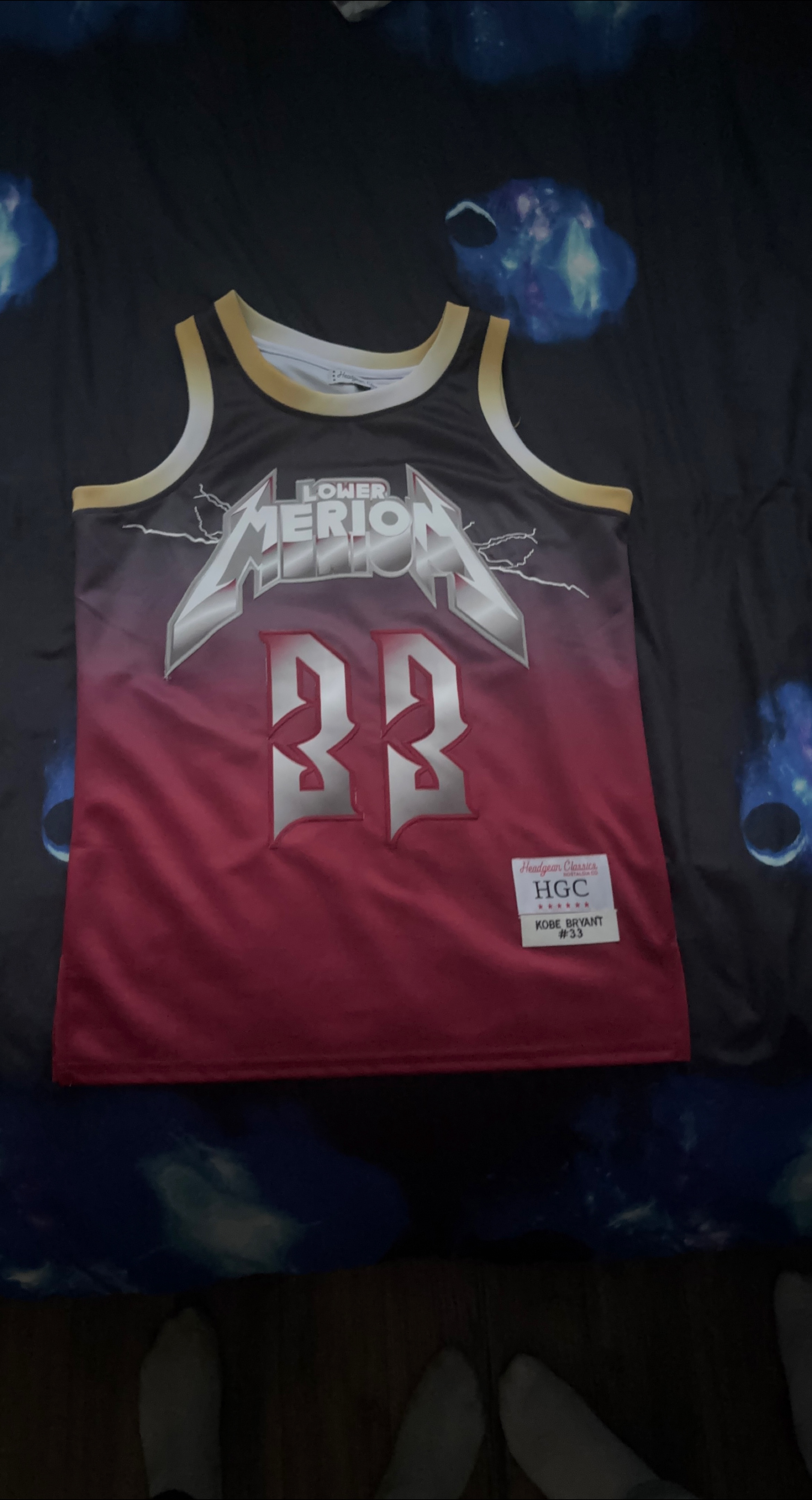 Lower Merion Metallica Kobe Bryant Jersey thumbnail