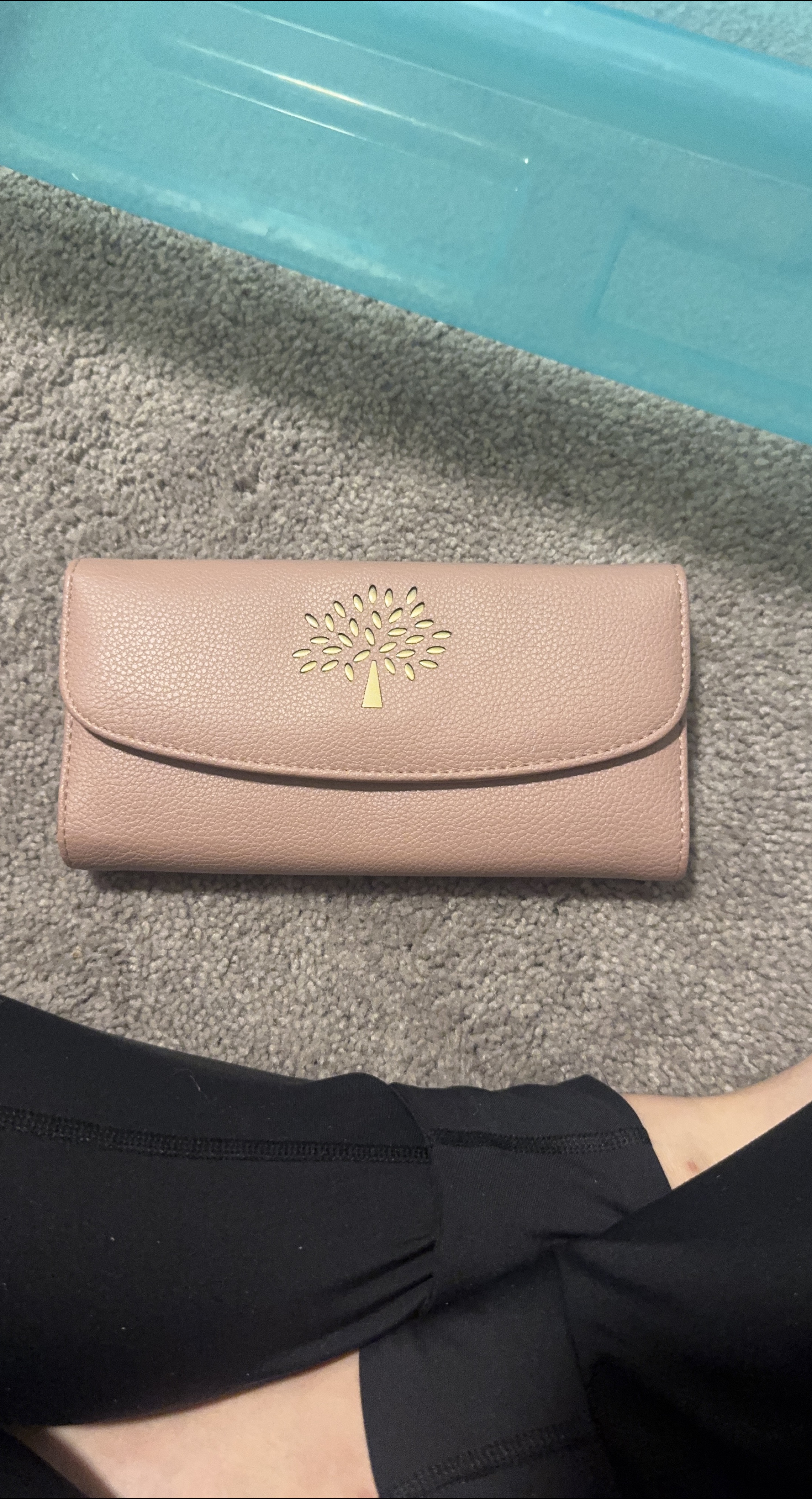 Mulberry Continental Wallet - Pale Pink thumbnail