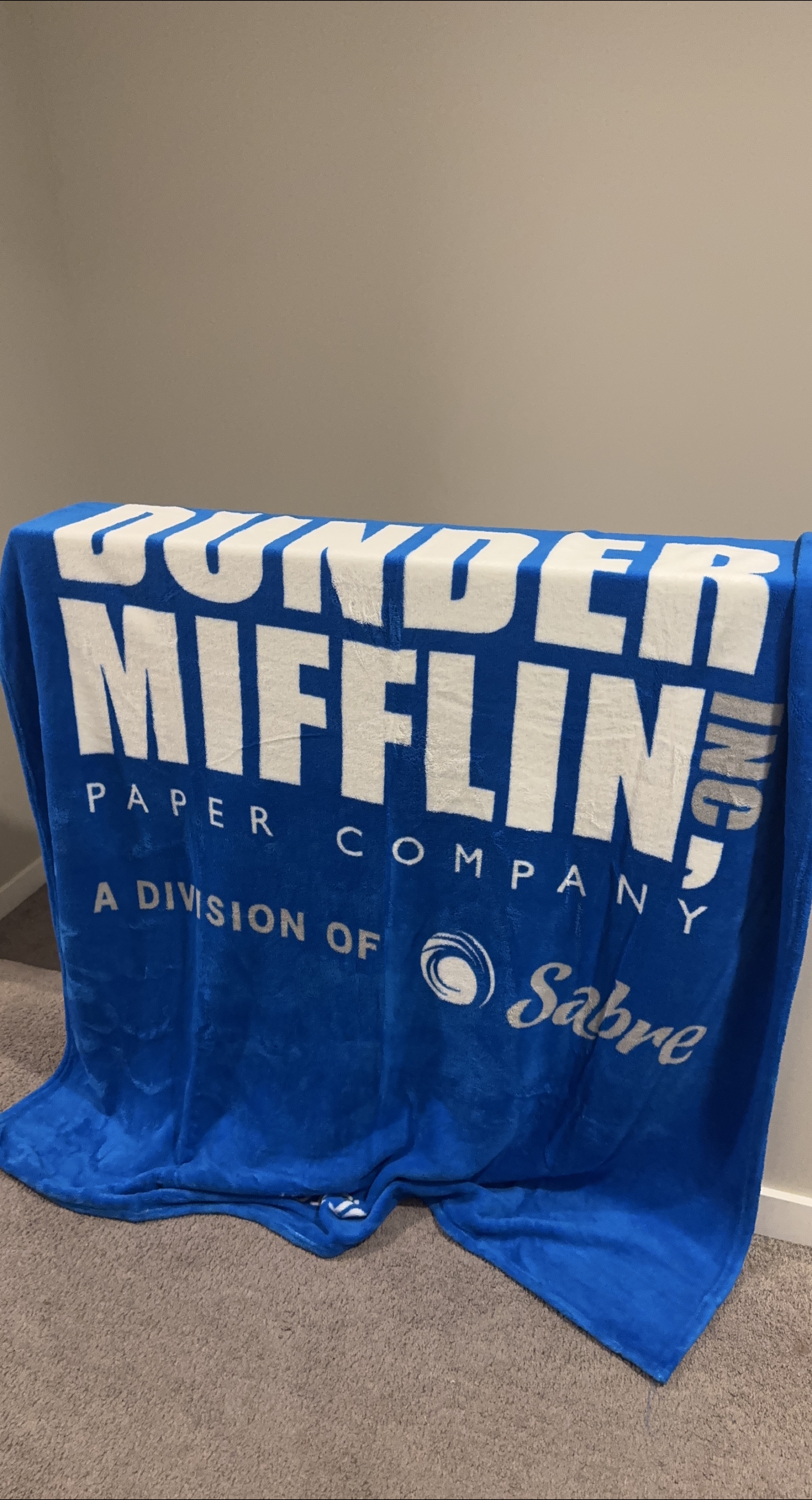 The Office - Dunder Mifflin Throw Blanket thumbnail