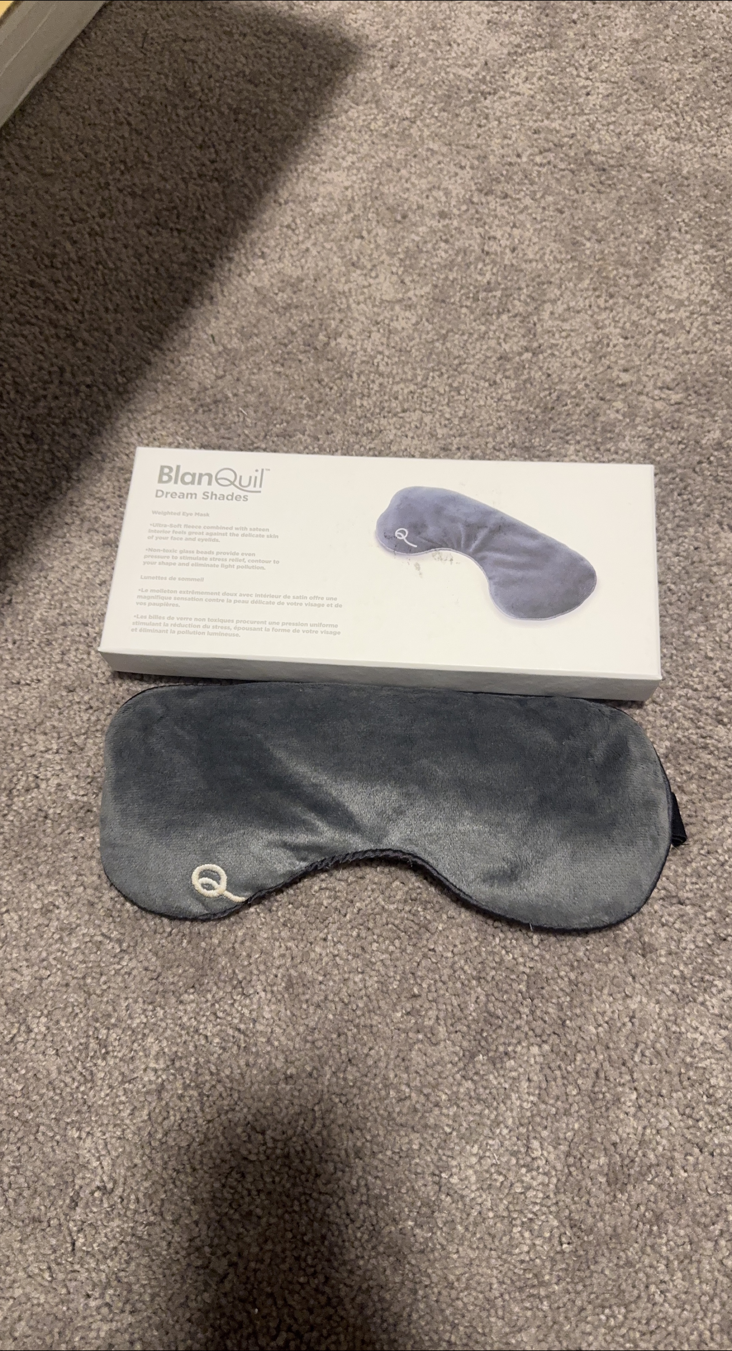 BlanQuil Dream Shades Weighted Eye Mask - New thumbnail