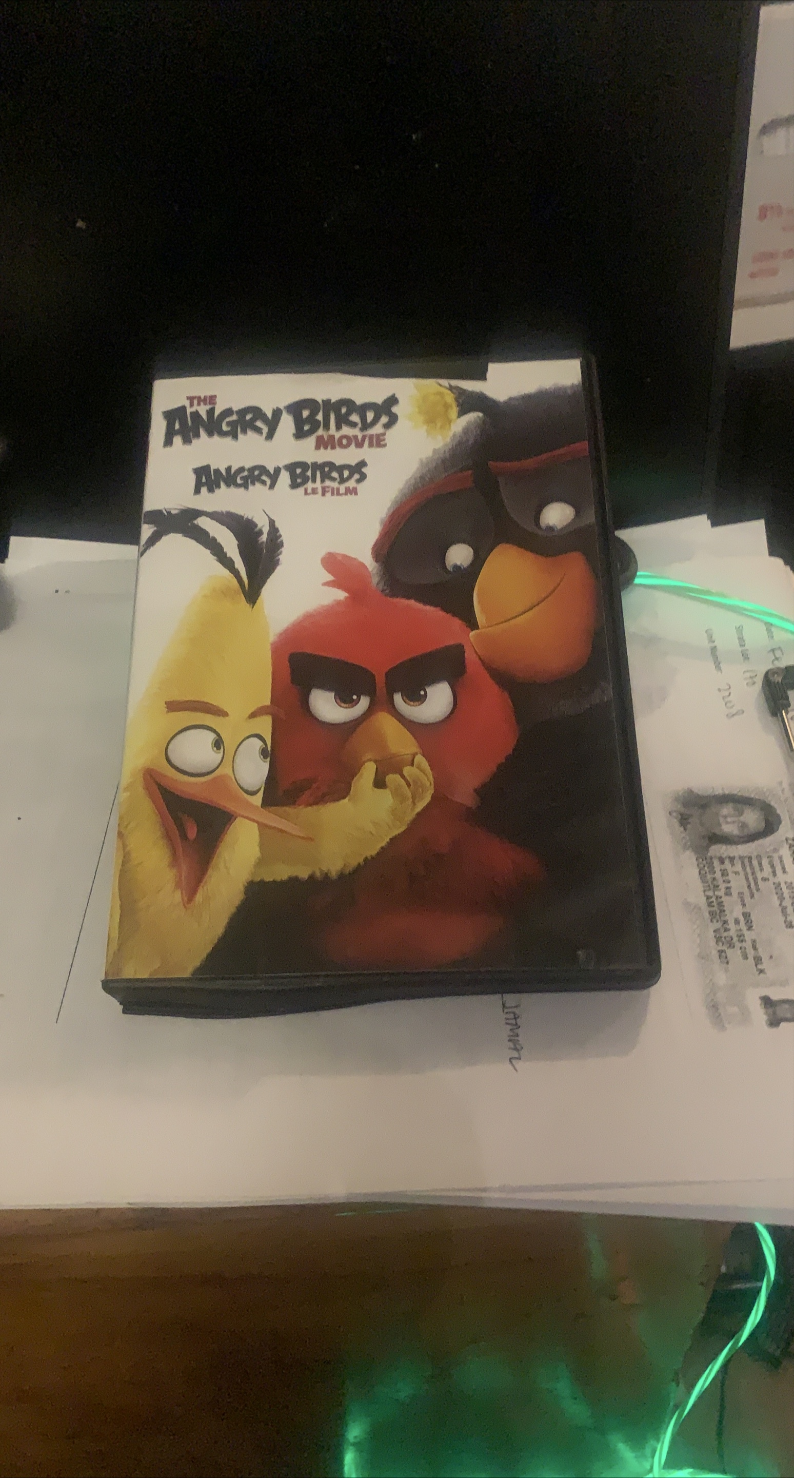 The Angry Birds Movie DVD thumbnail