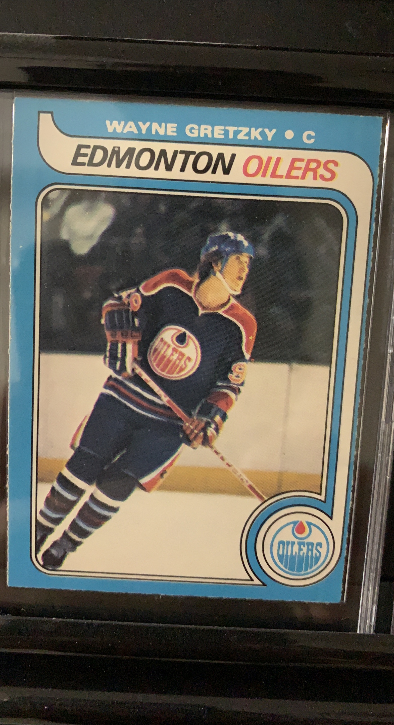 Wayne Gretzky o pee chee rookie Hockey Card thumbnail