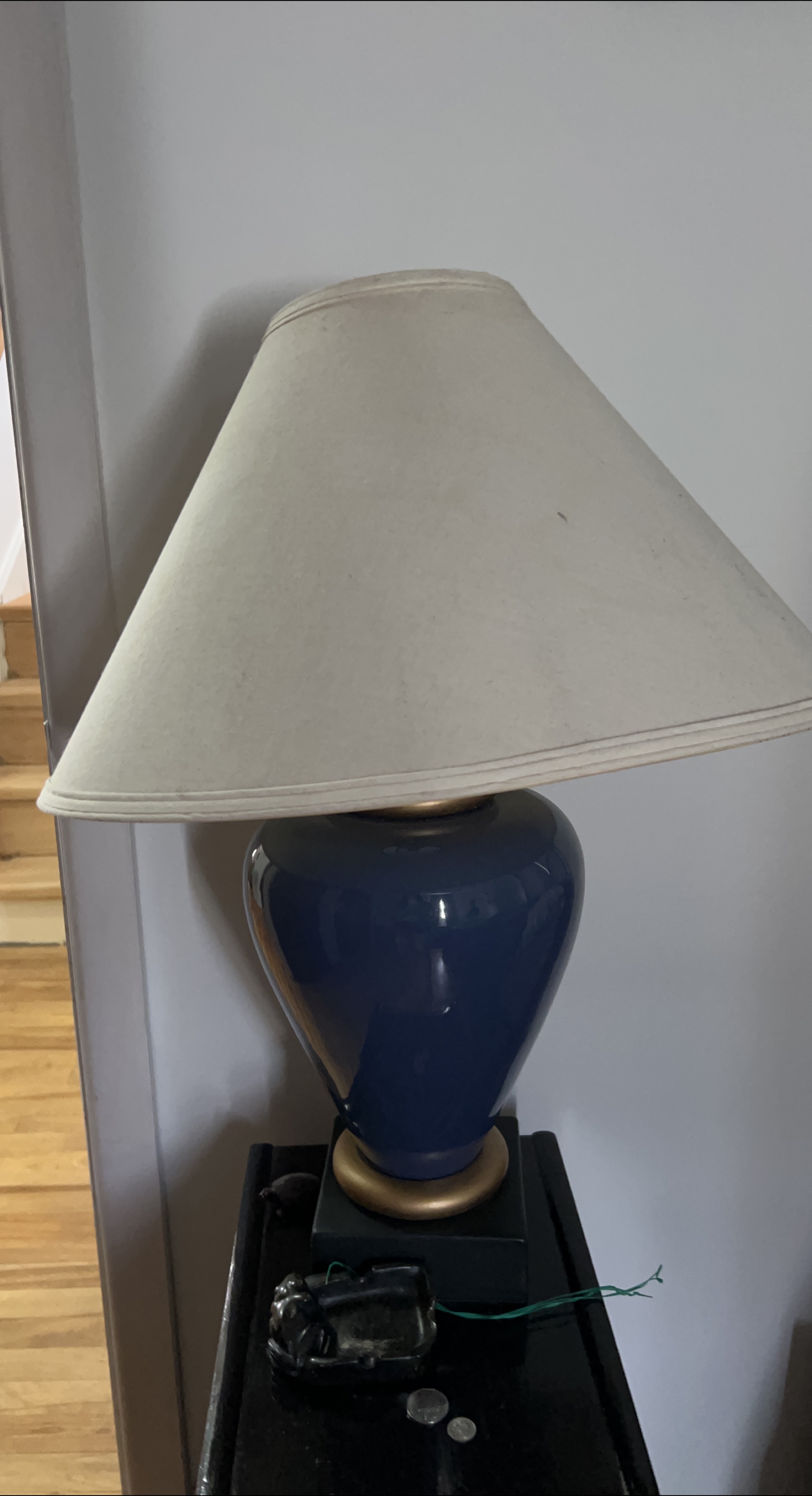 Blue Table Lamp