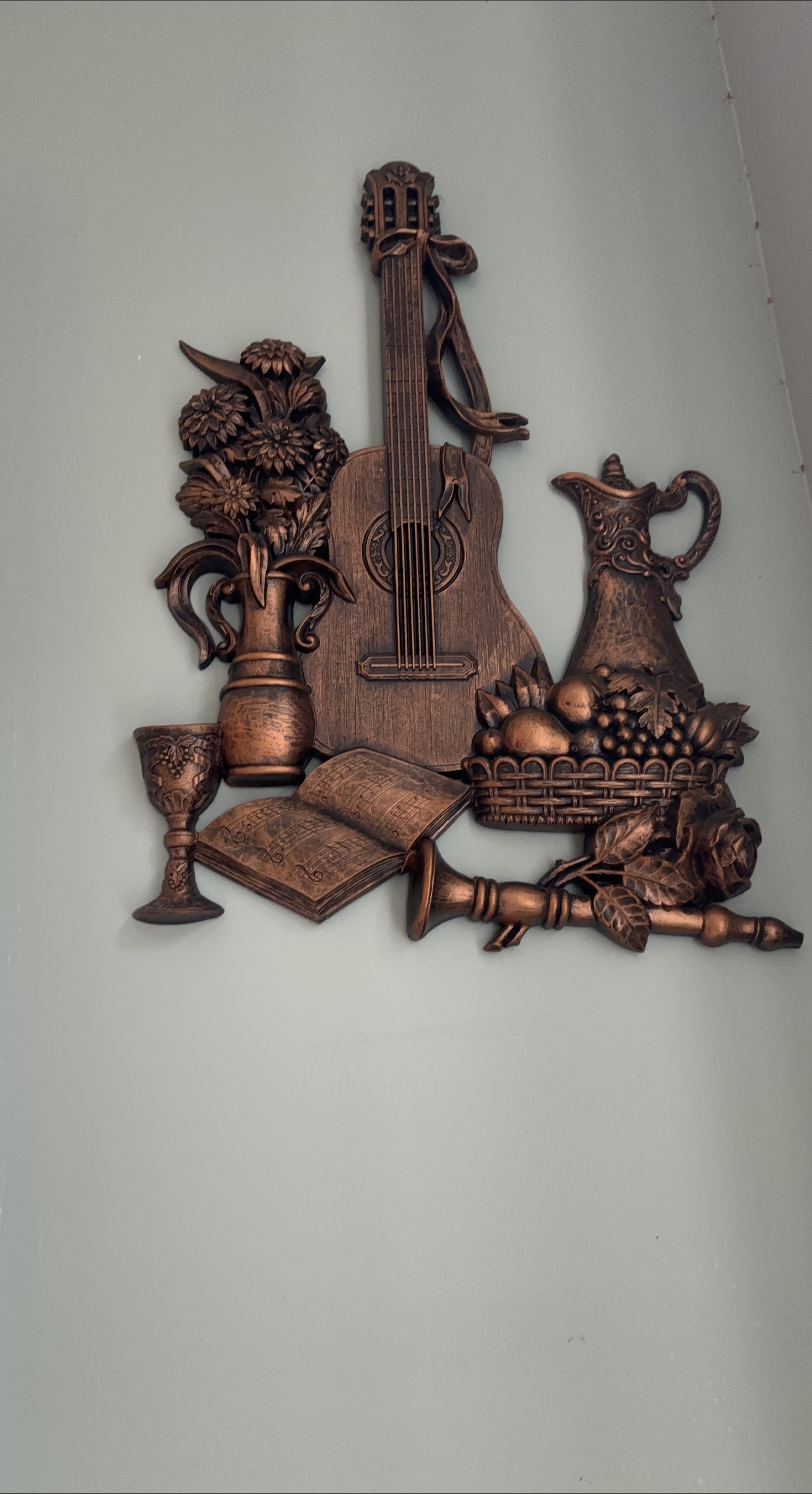 Vintage Bronze-Look Wall Art thumbnail