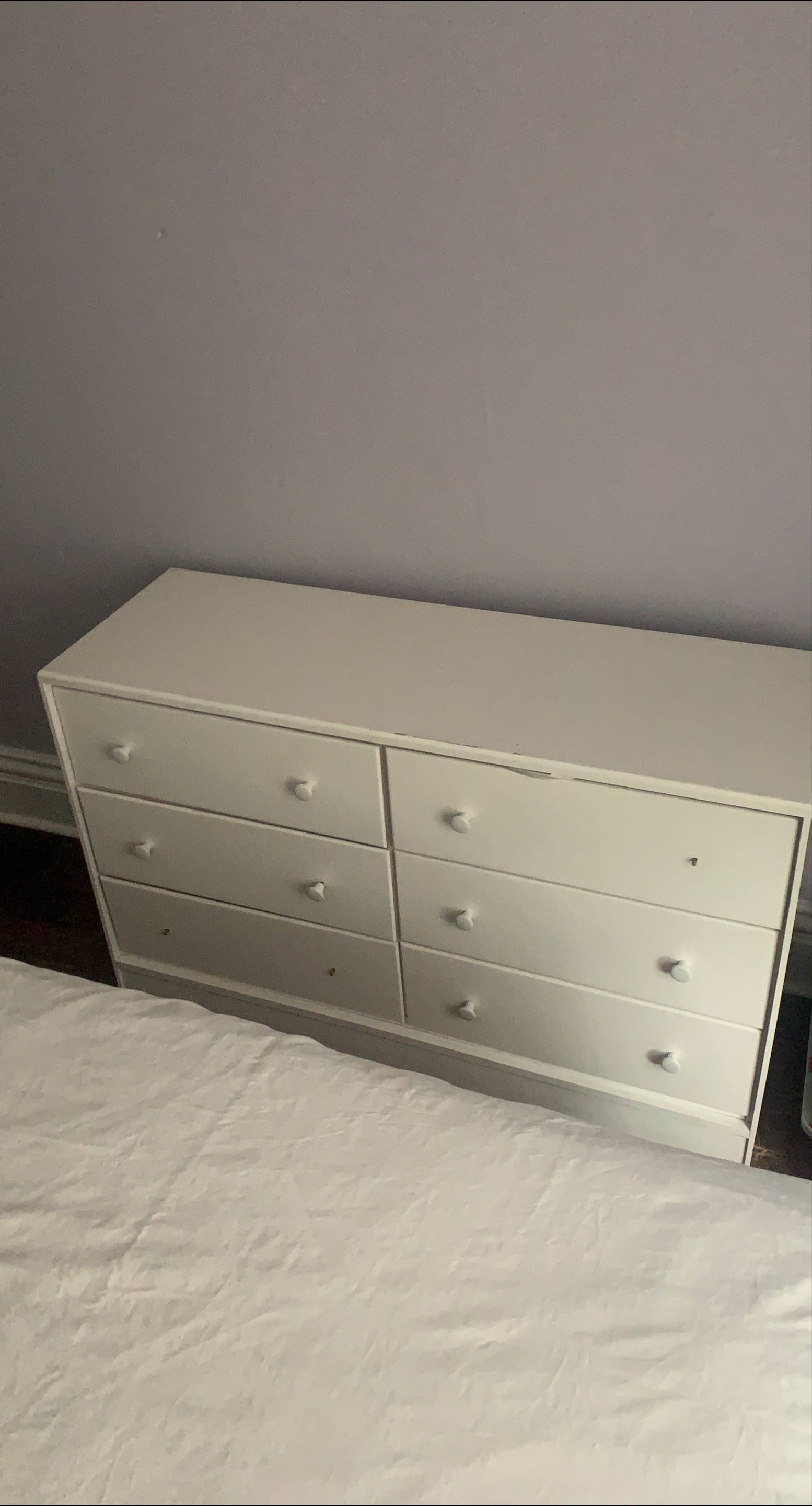 White 6-Drawer Dresser thumbnail