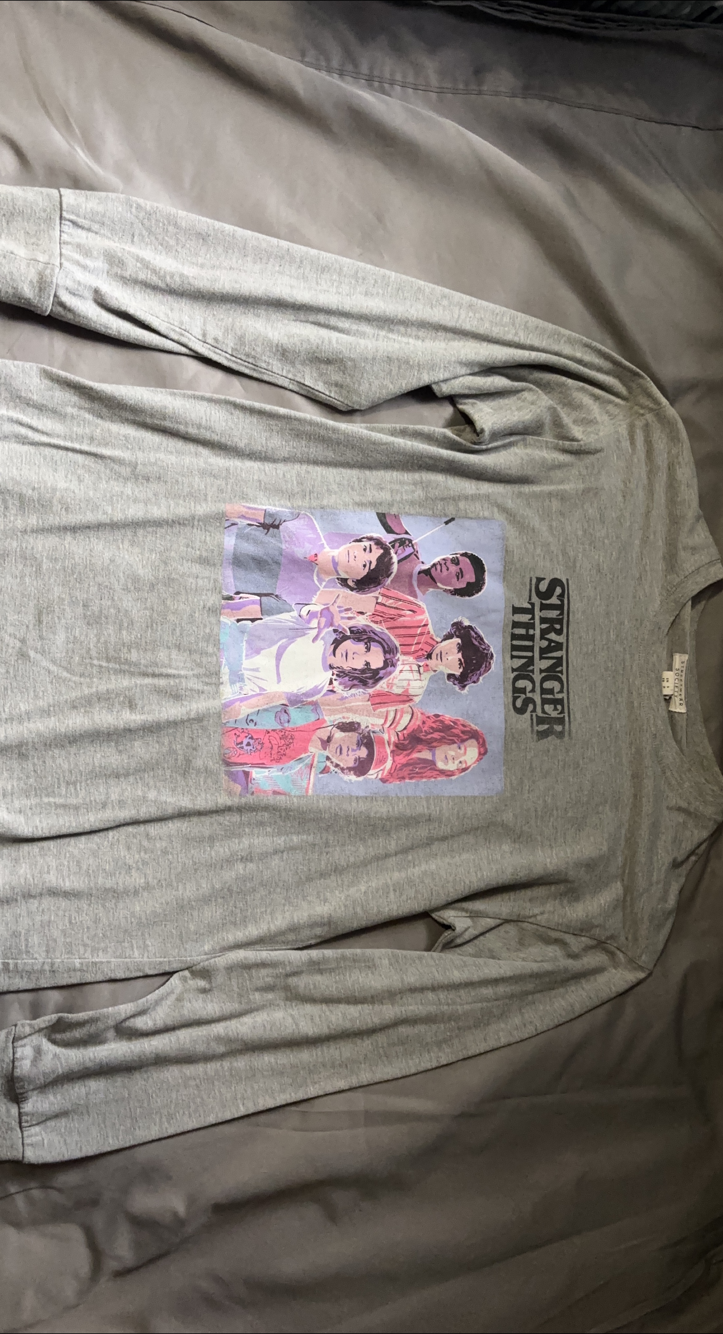 Stranger Things Long Sleeve Shirt - Size S thumbnail
