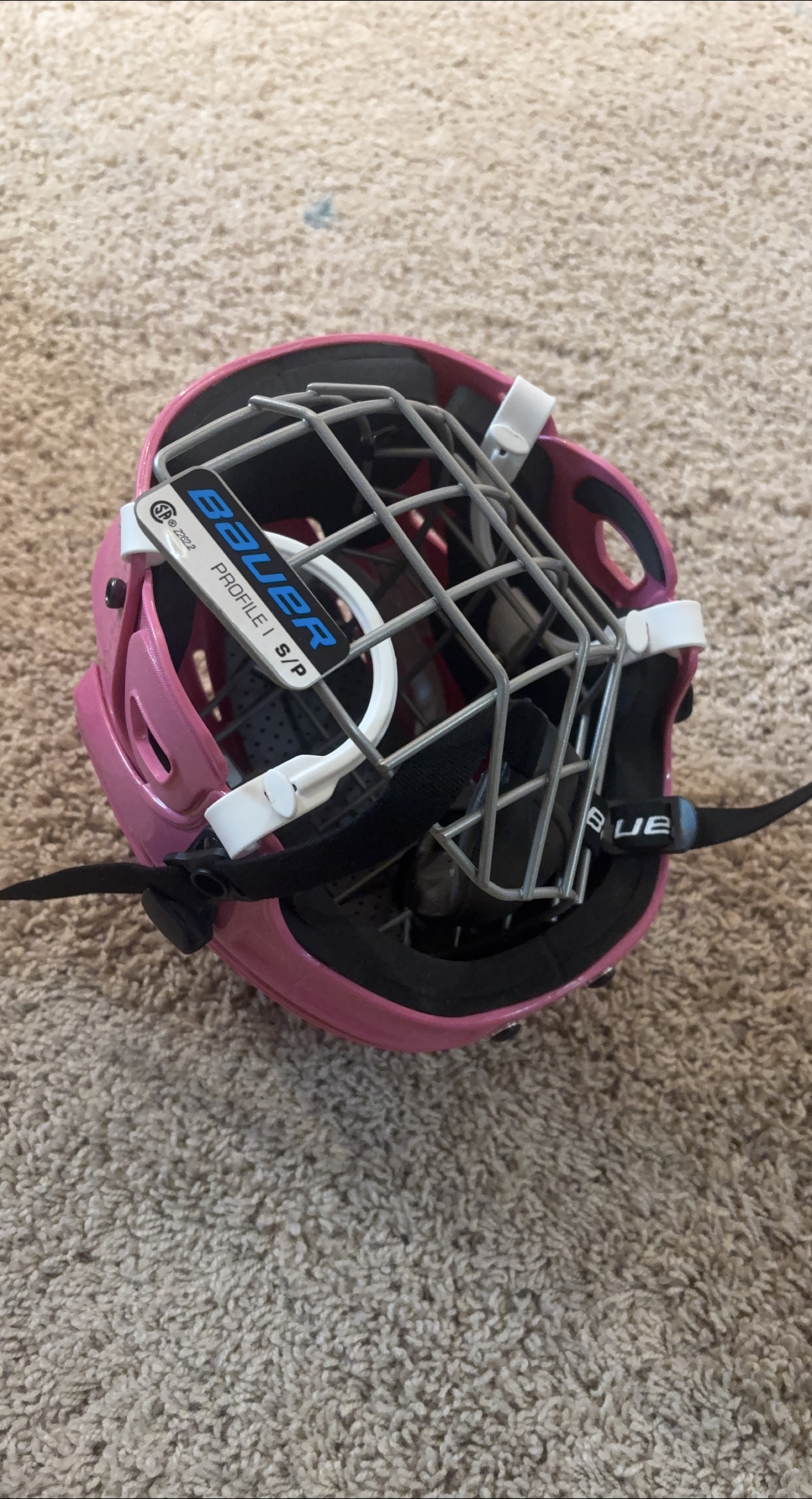 Bauer Profile S/P Pink Hockey Helmet