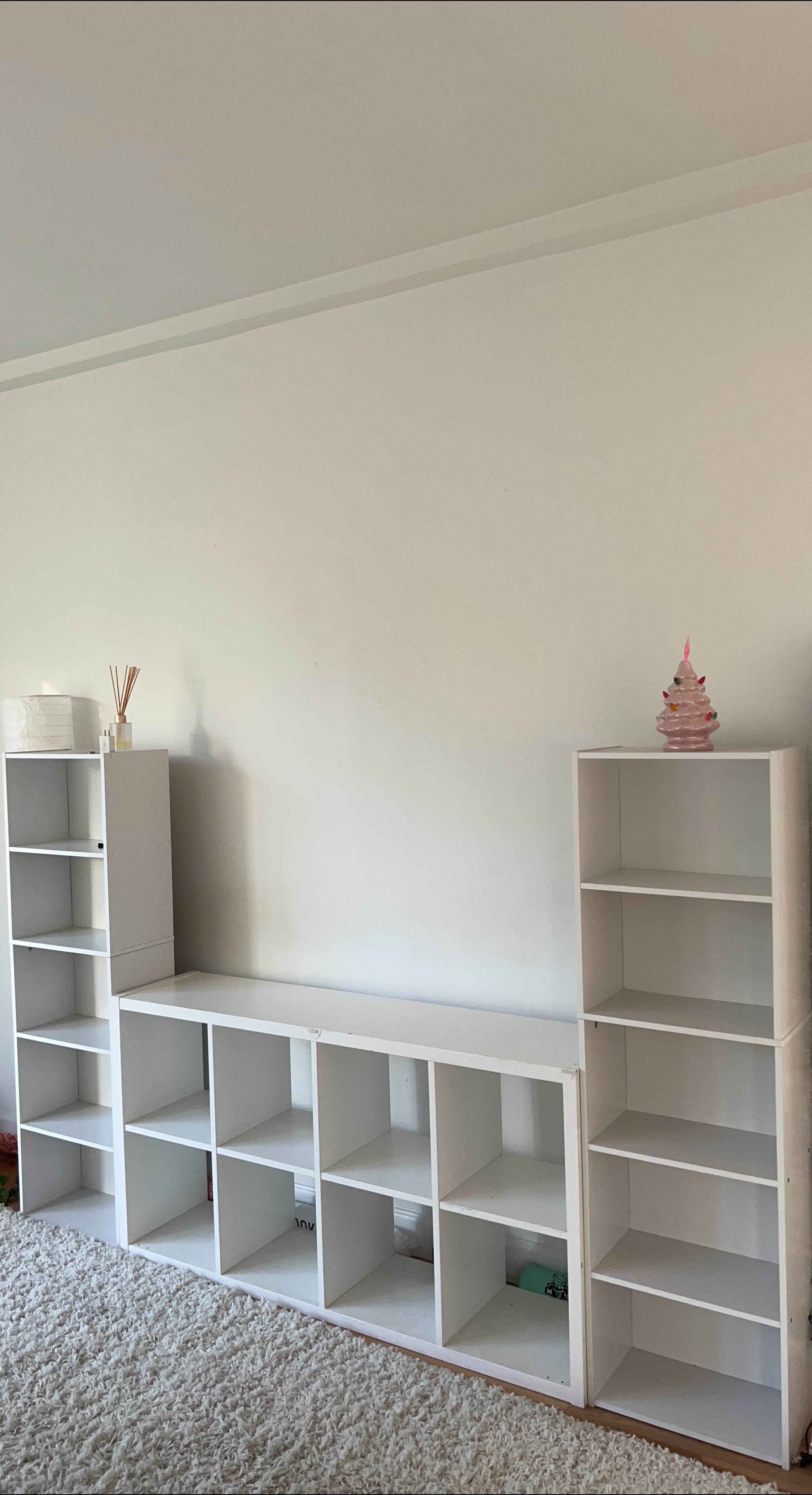 White Shelving Unit