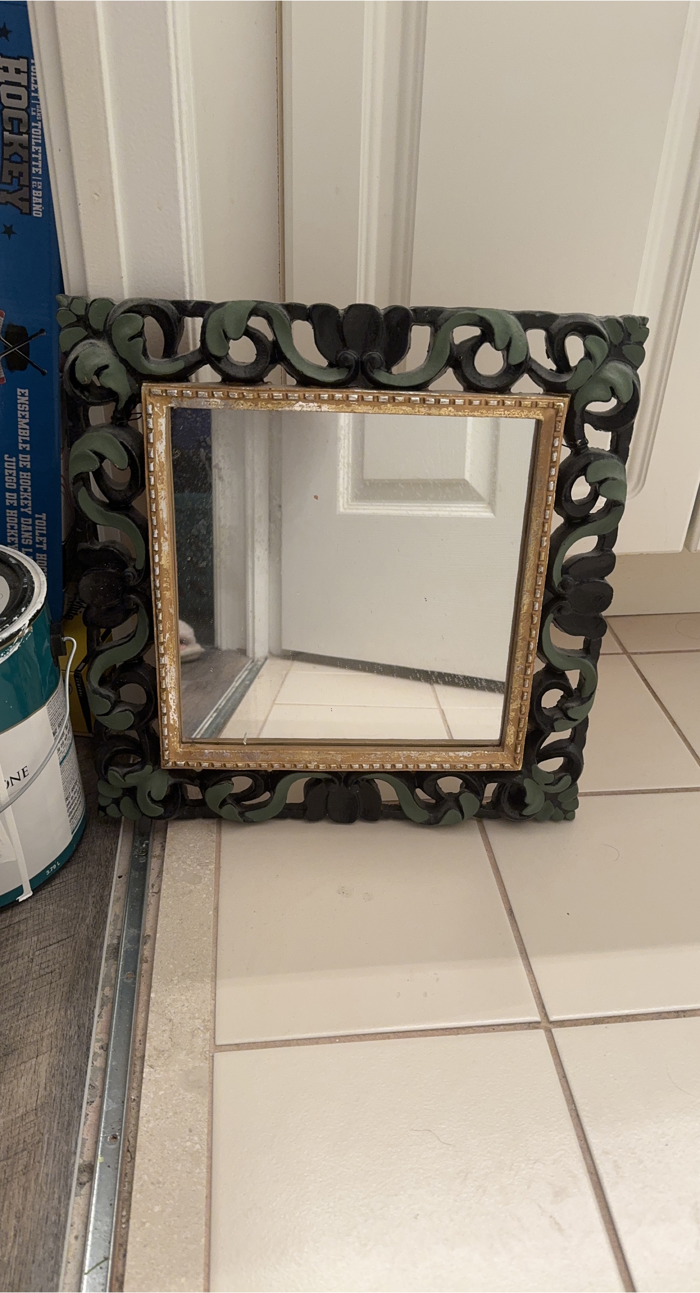 Ornate Square Mirror thumbnail