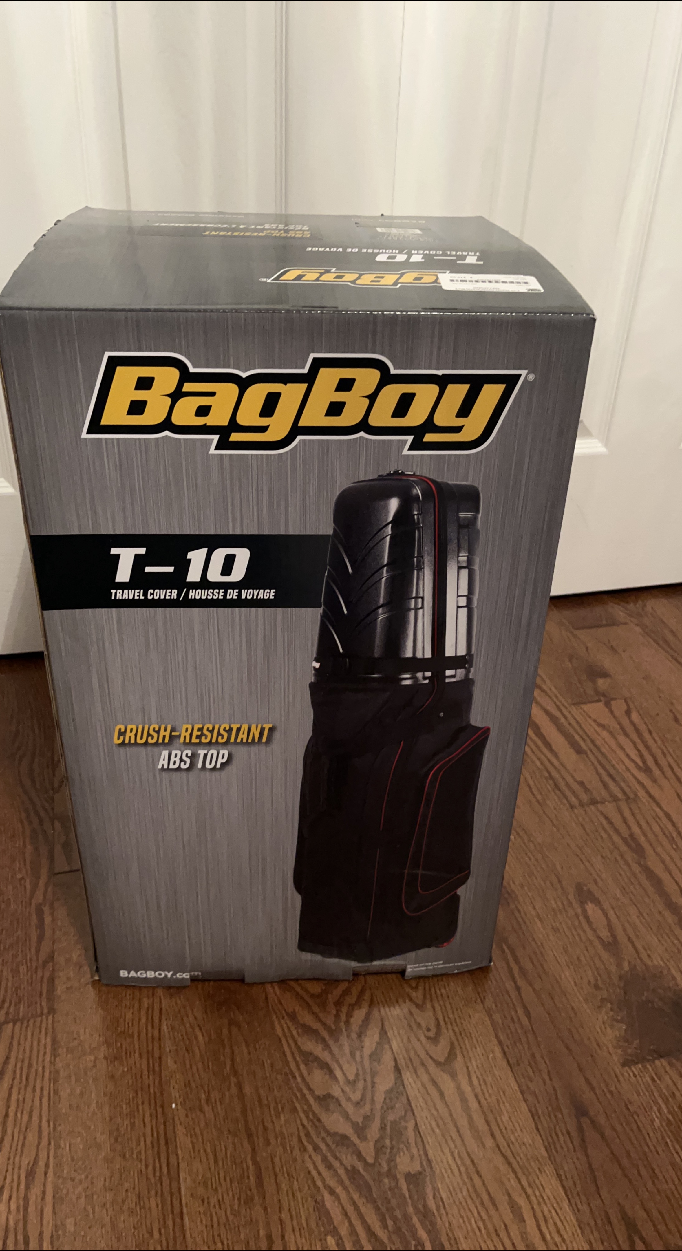 Bag Boy T-10 Travel Cover - Black/Blue - NEW thumbnail
