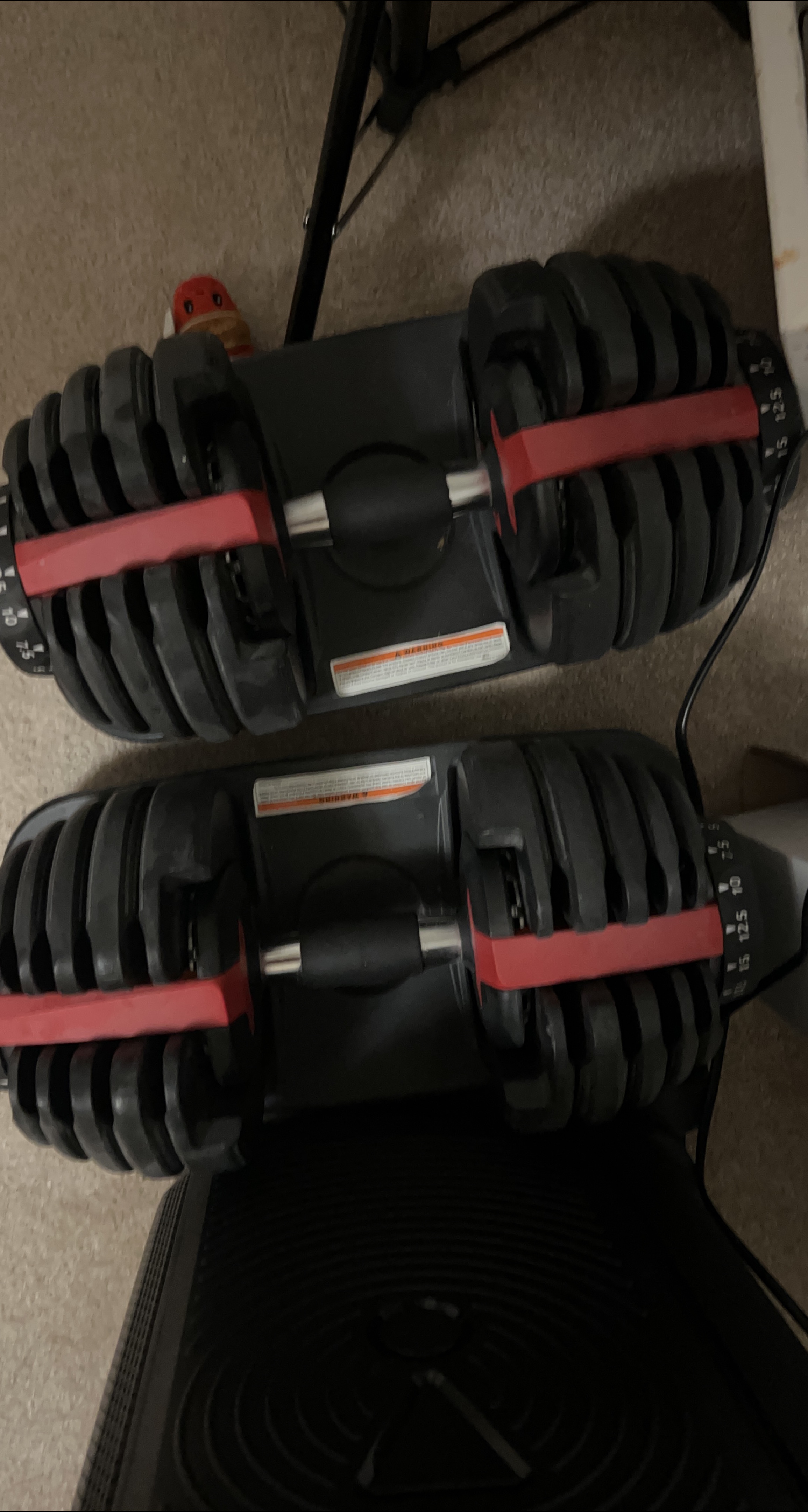 Adjustable Dumbbells - Pair thumbnail