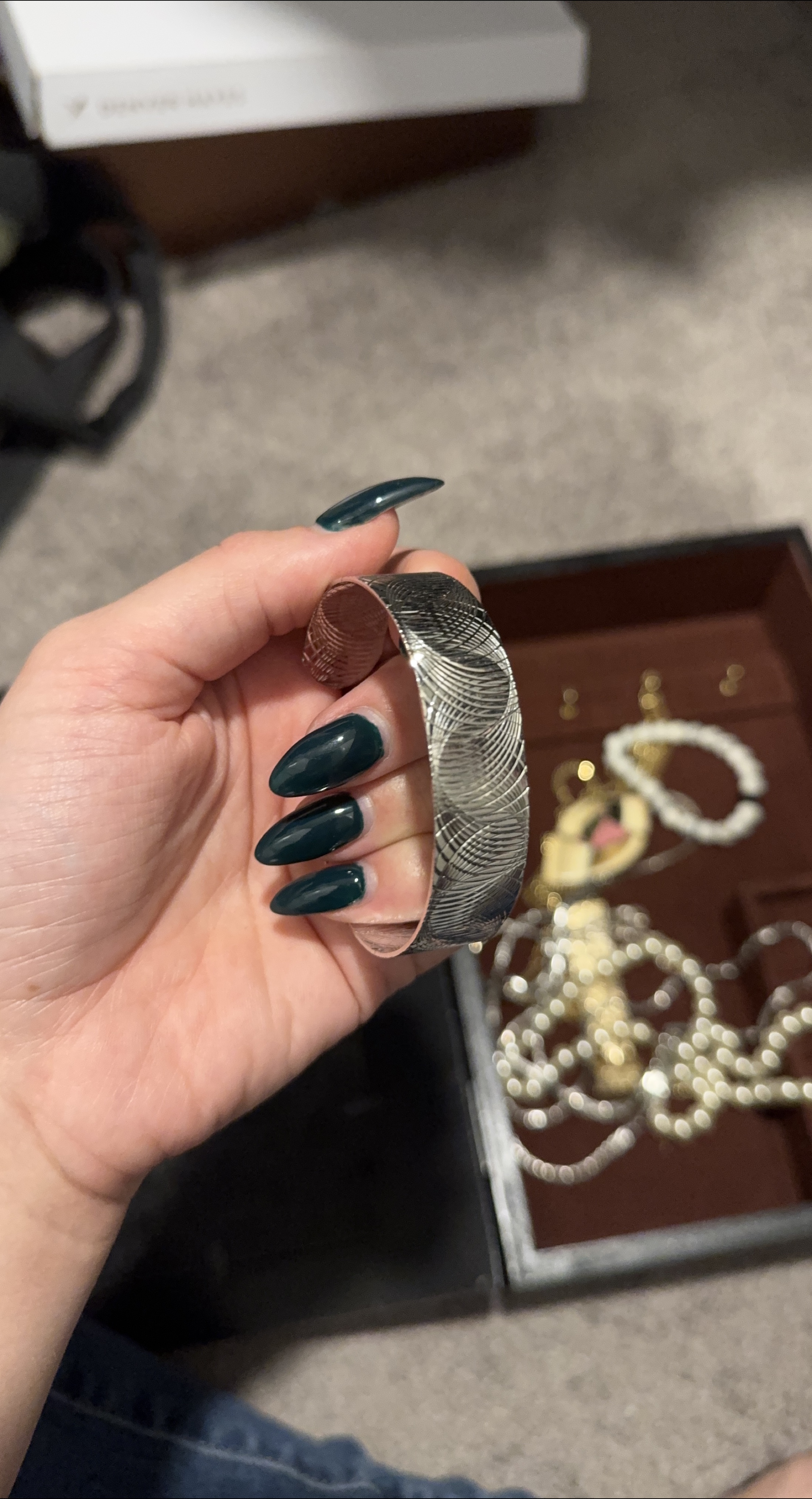 Silver Bangle Bracelet thumbnail