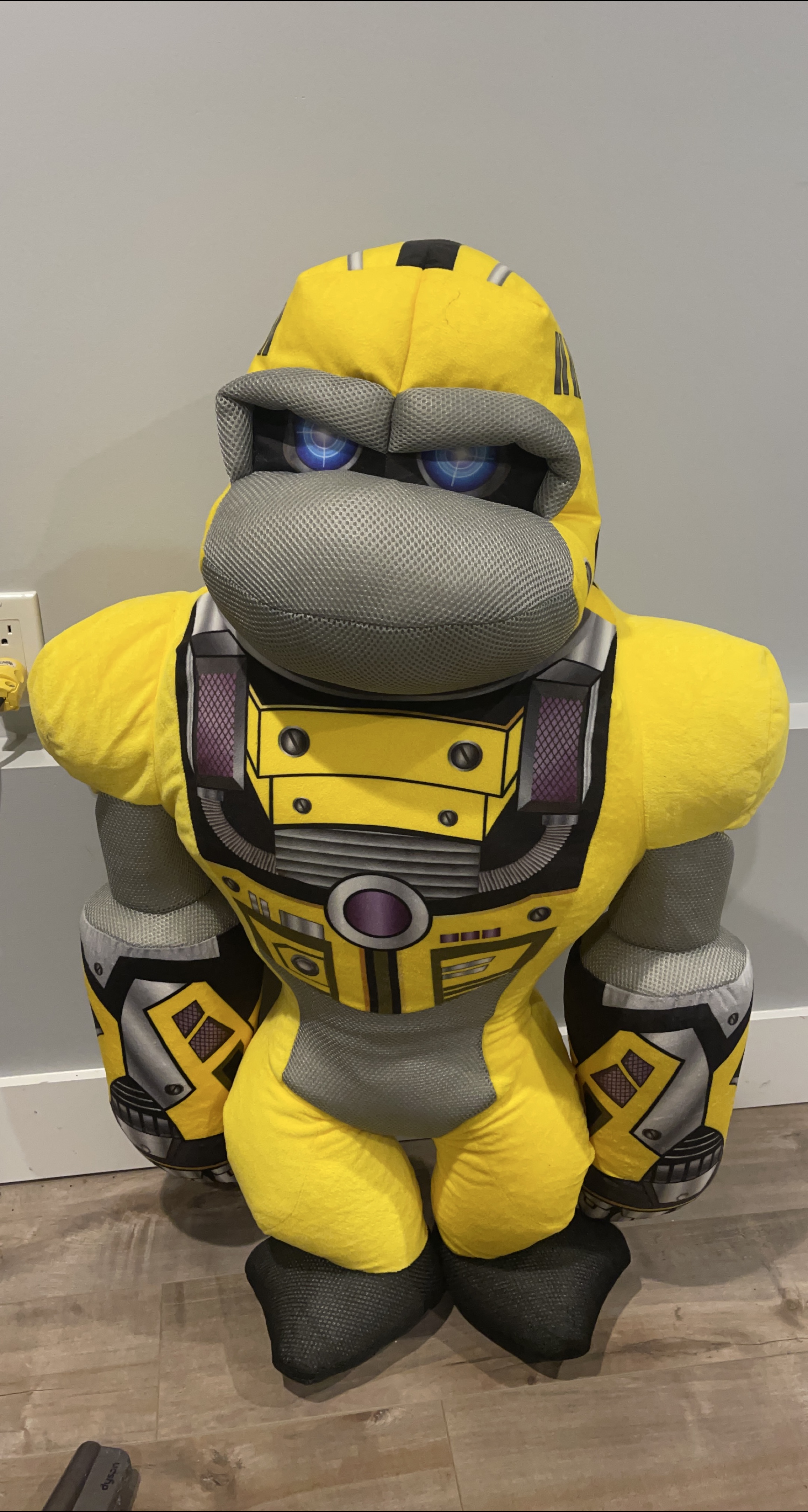 Yellow Robot Gorilla Plush thumbnail