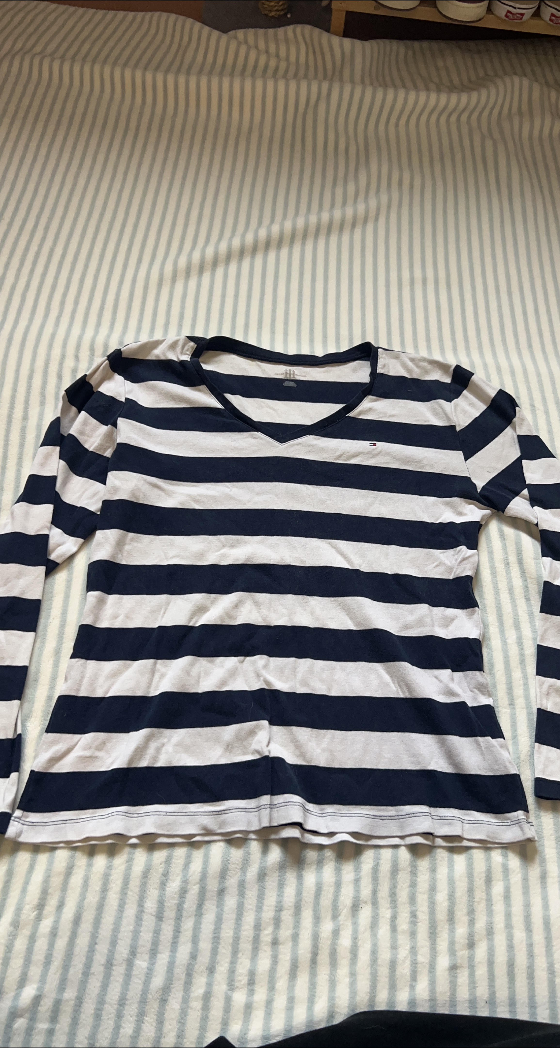 Tommy Hilfiger Striped Long Sleeve Top image indicator(1)