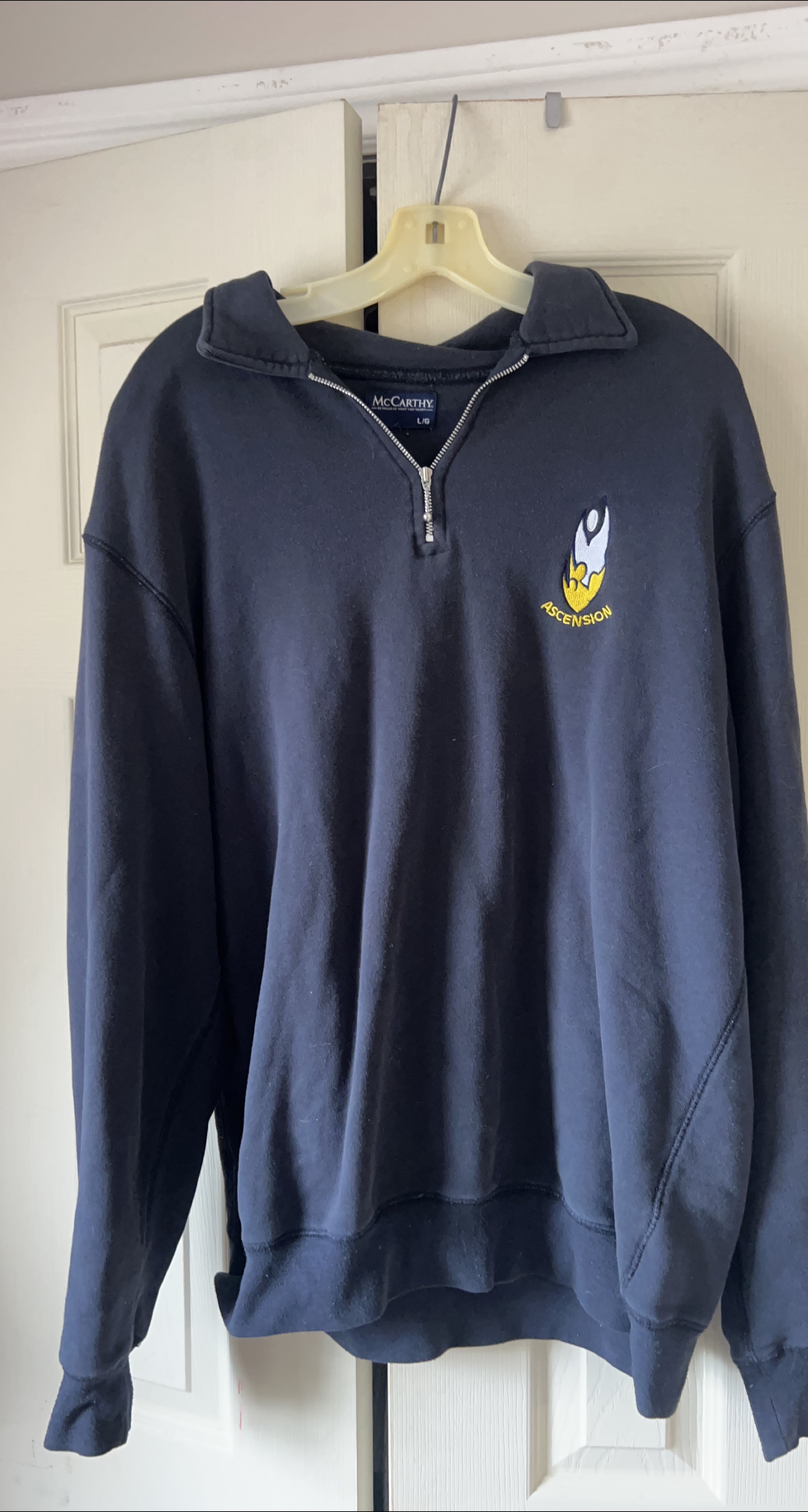 McCarthy L/G Navy Blue Pullover image indicator(1)