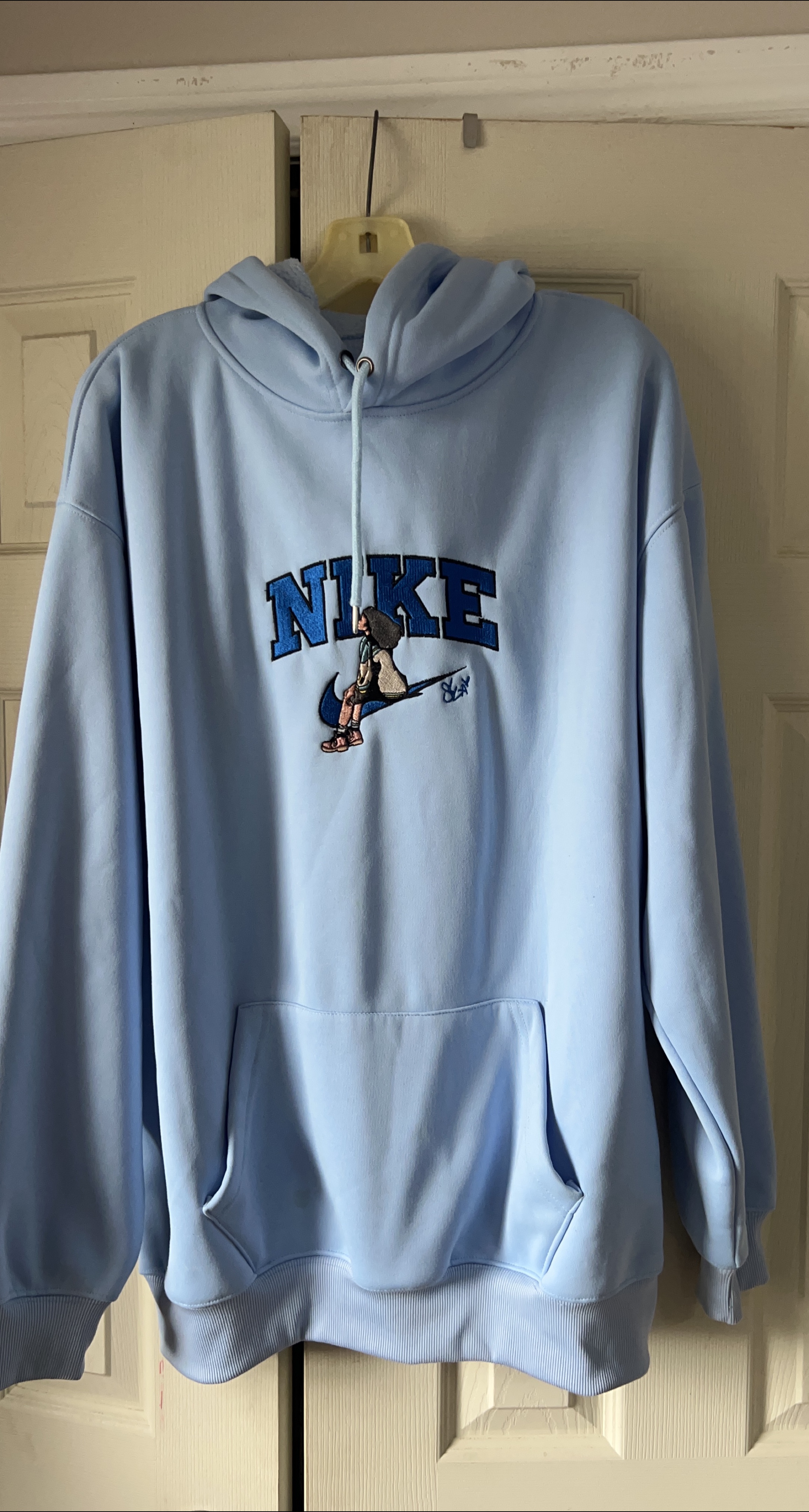 Nike Blue Hoodie thumbnail