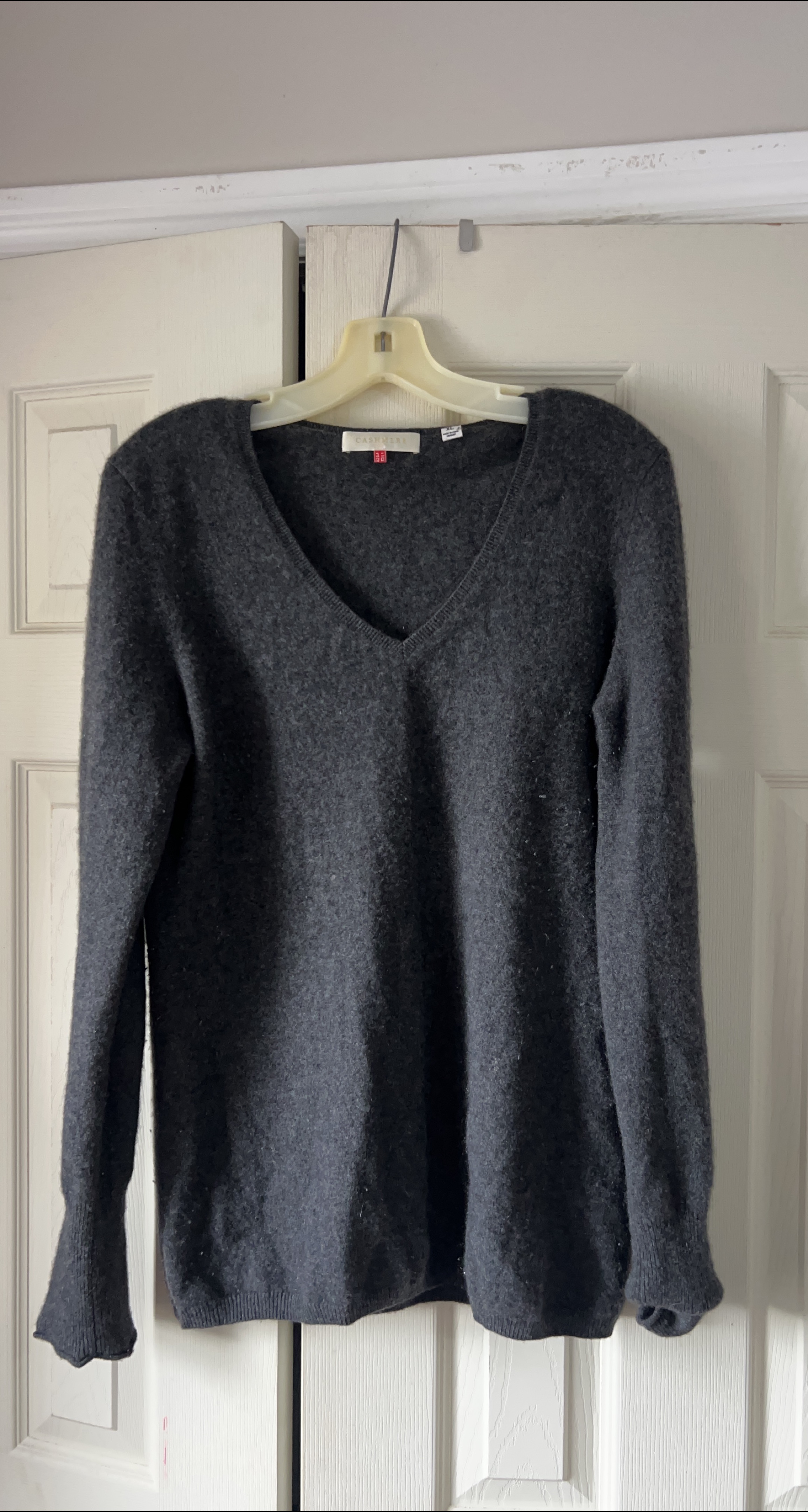 Equipment Femme Grey Cashmere Sweater, Size M thumbnail