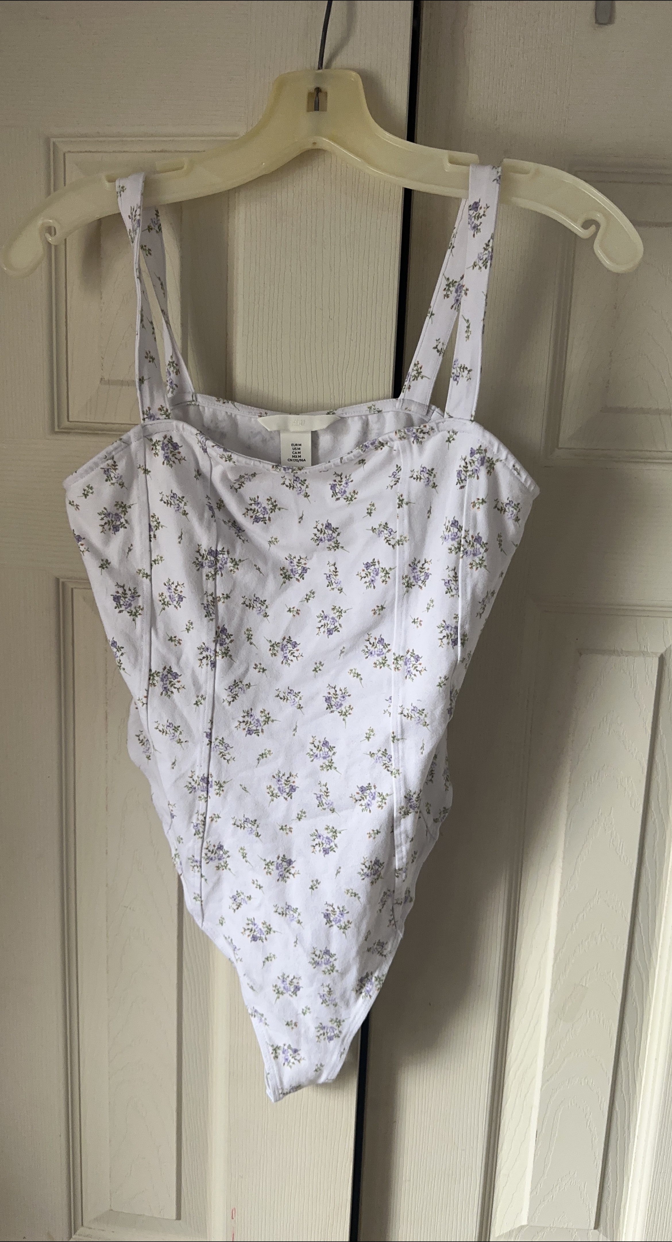 H&M Floral Bodysuit - Size M