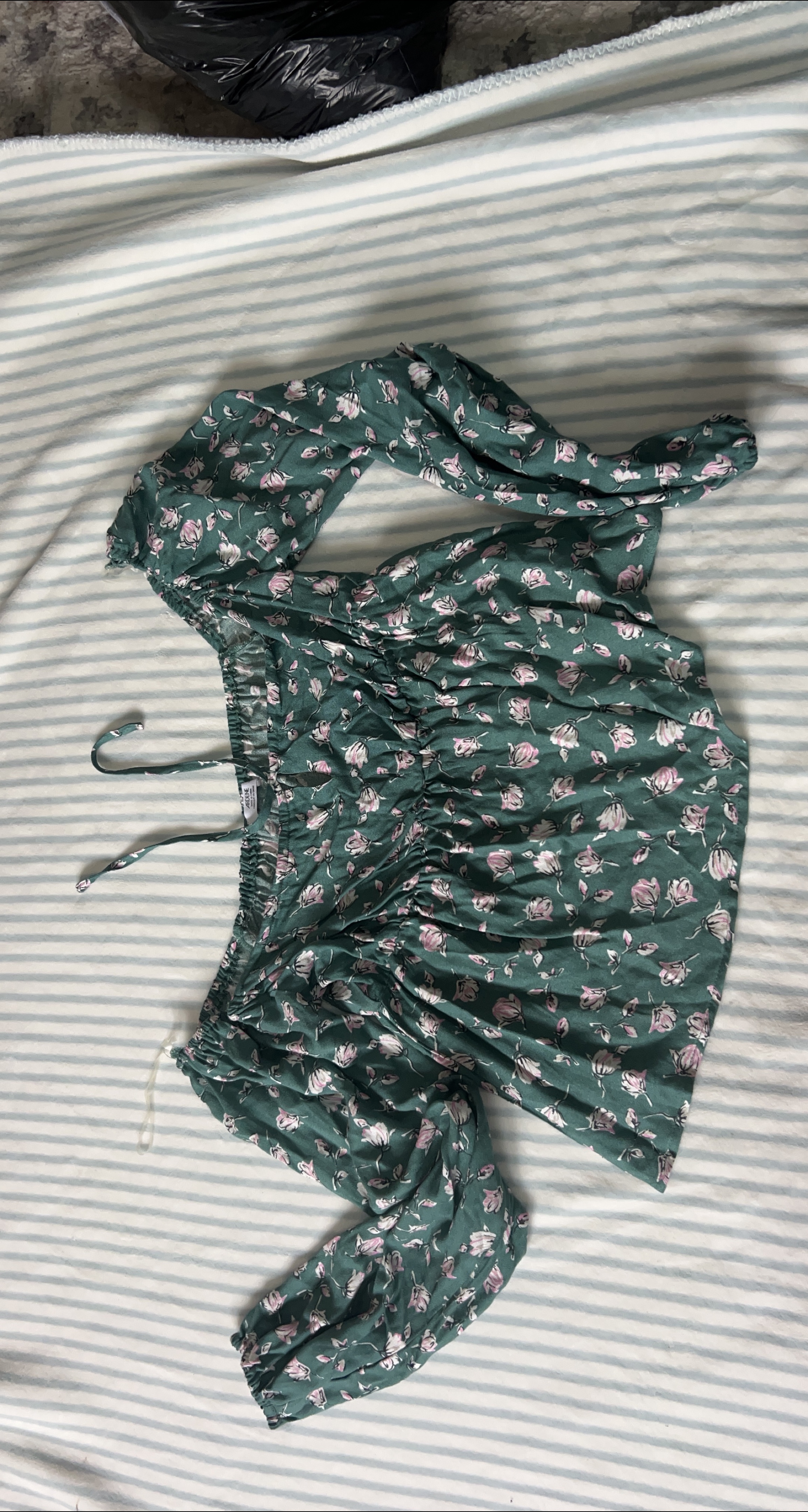 Floral Print Blouse - Size L thumbnail