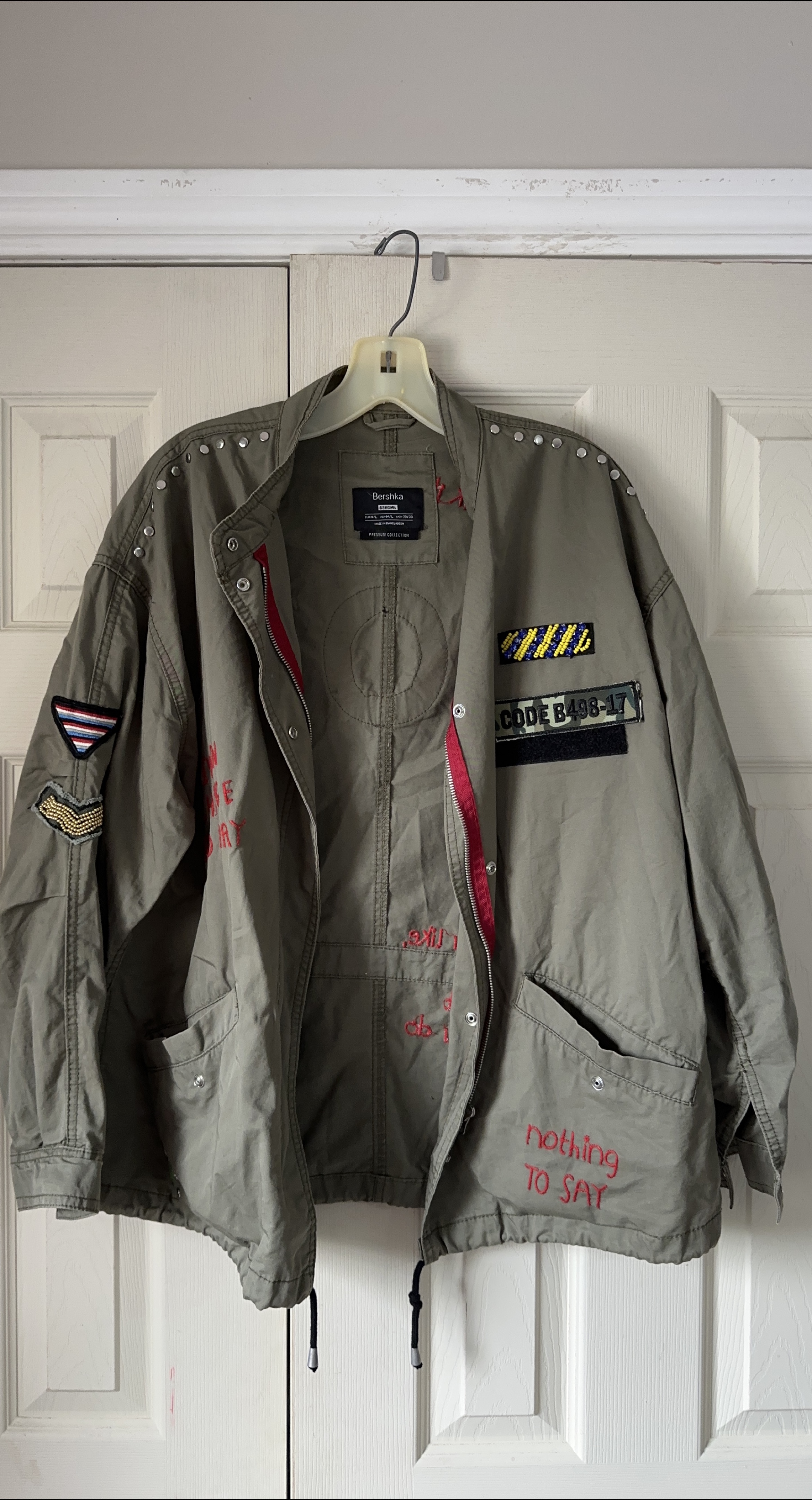 Bershka Olive Green Jacket