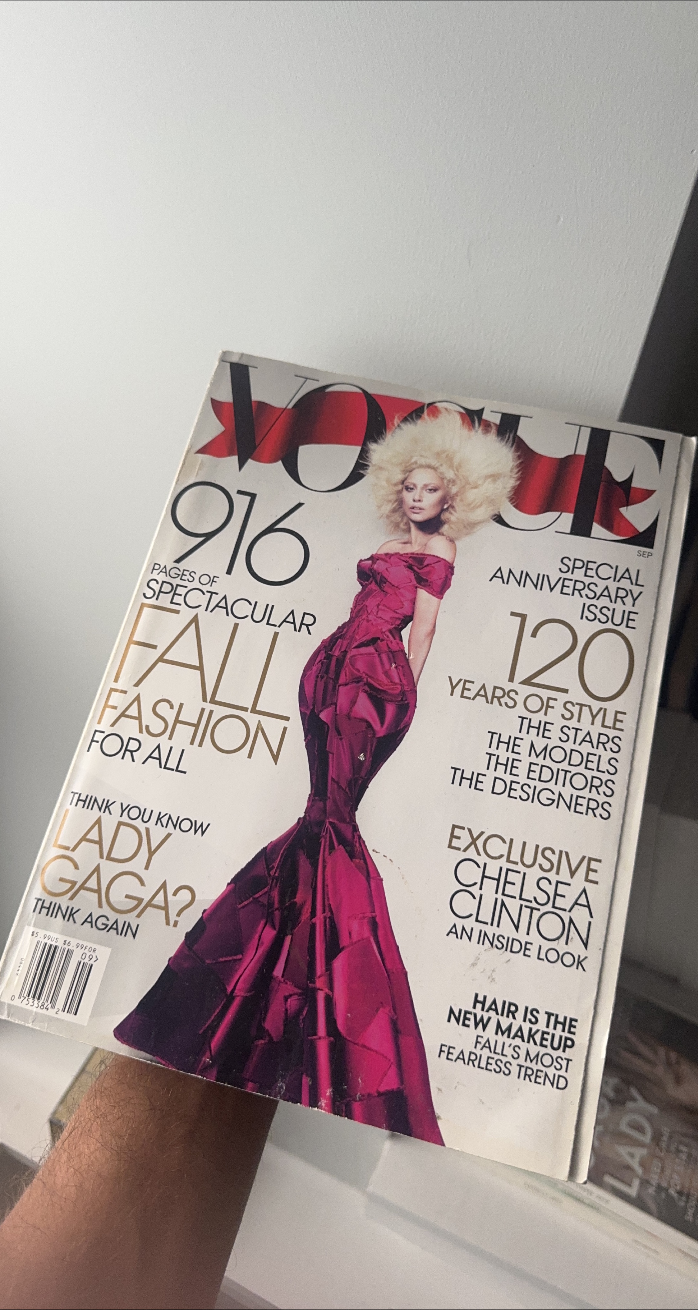 Lady Gaga Vogue Magazine September Issue 2012. thumbnail