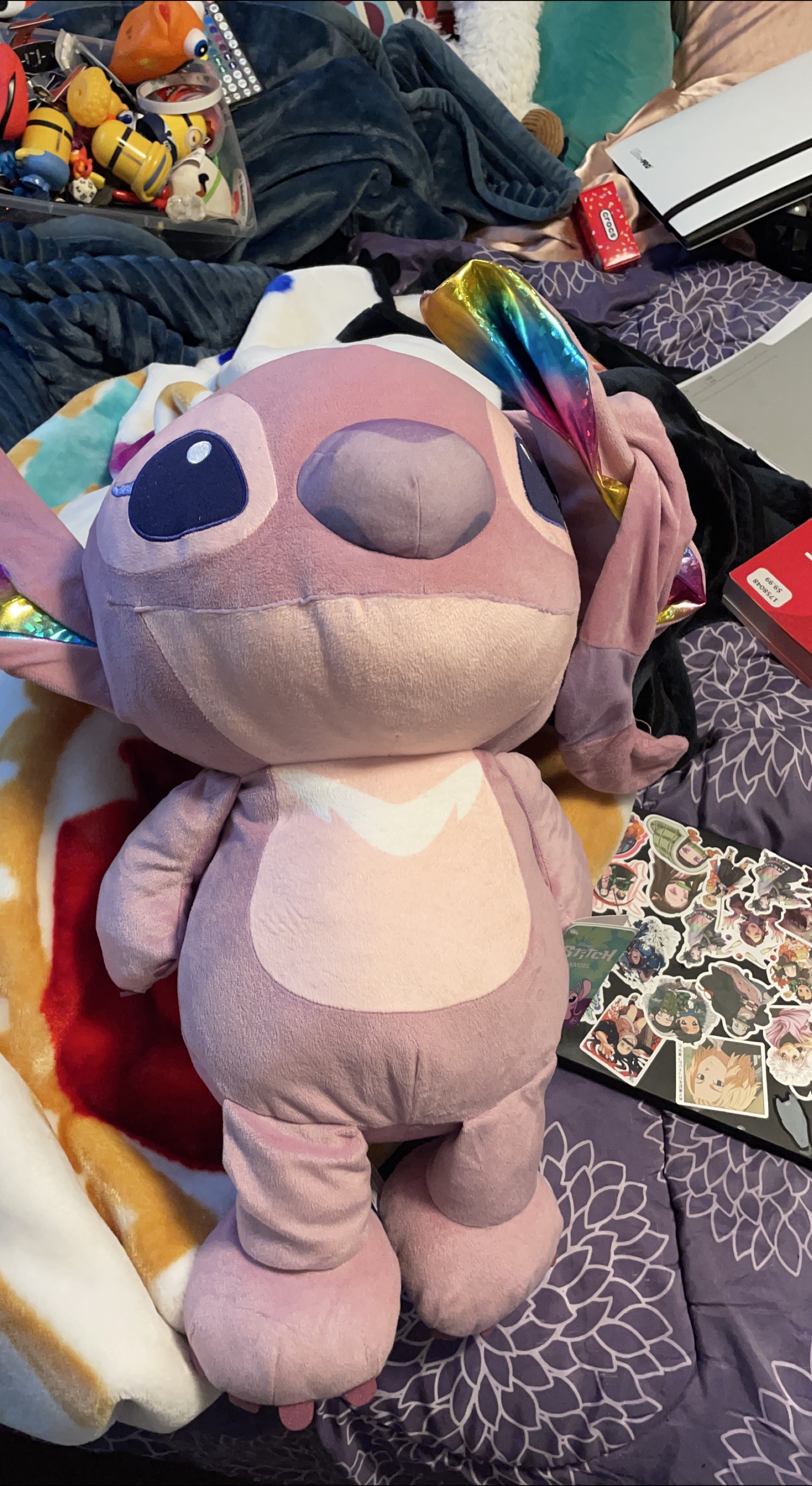Disney Stitch Angel Plush thumbnail