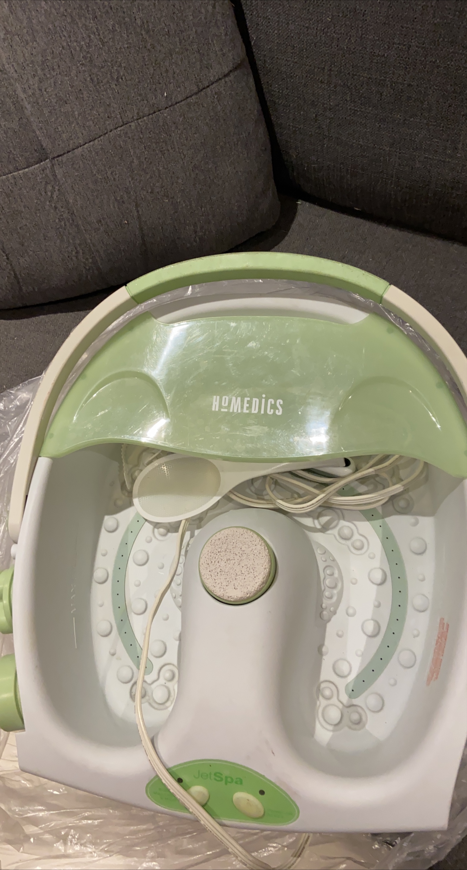 HoMedics JetSpa Footbath Massager thumbnail