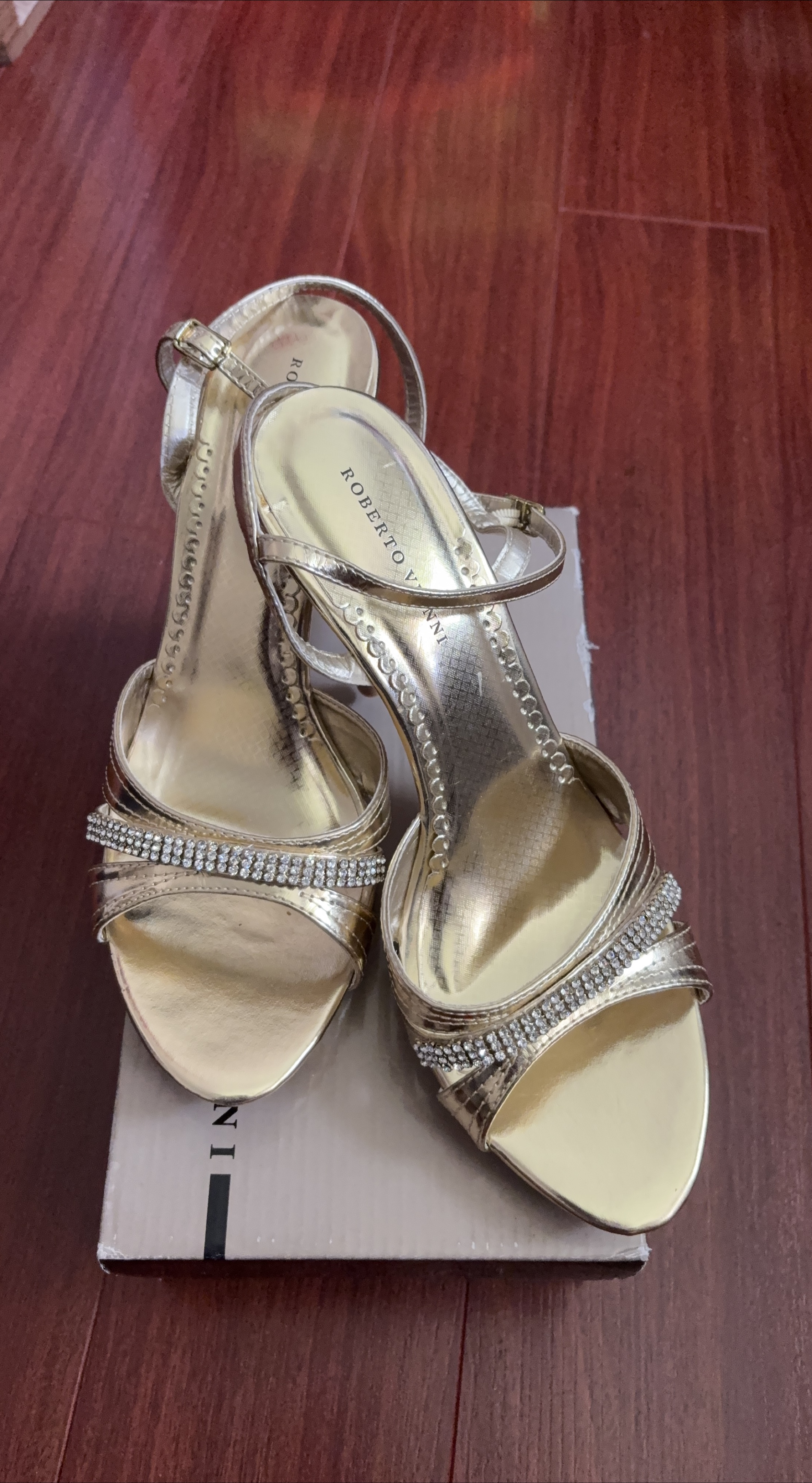 Roberto Vianni Gold Heels thumbnail