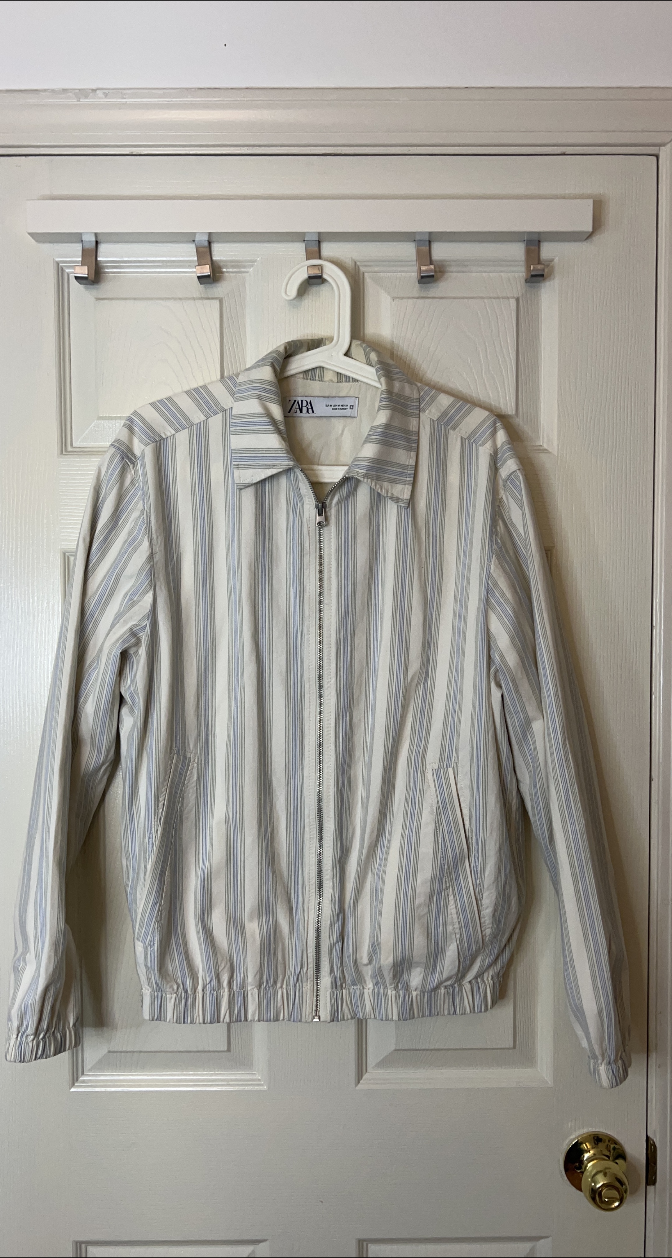 Zara Striped Jacket - Size M thumbnail